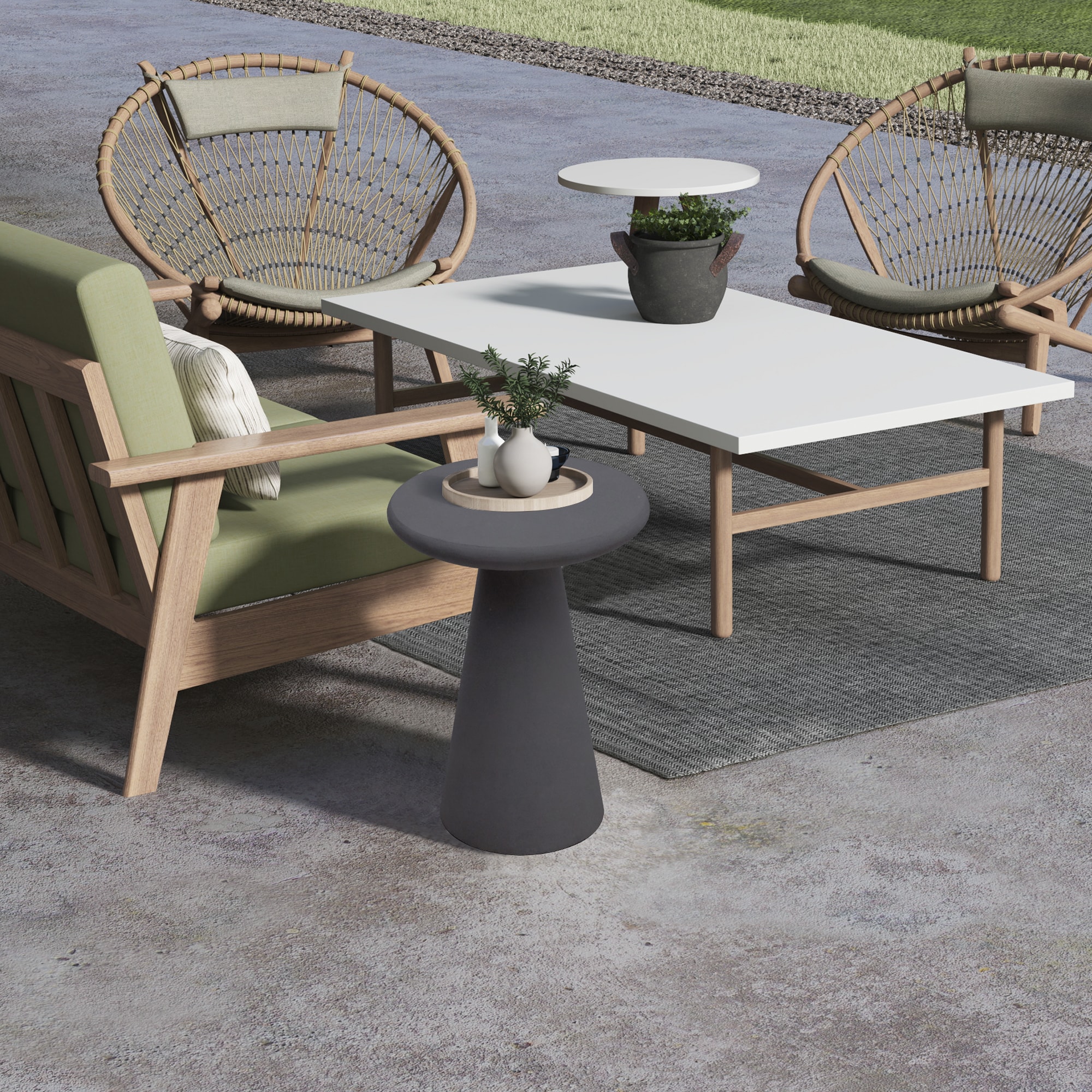 UPHA PL-RO17M-KCH End-Tables - View #6