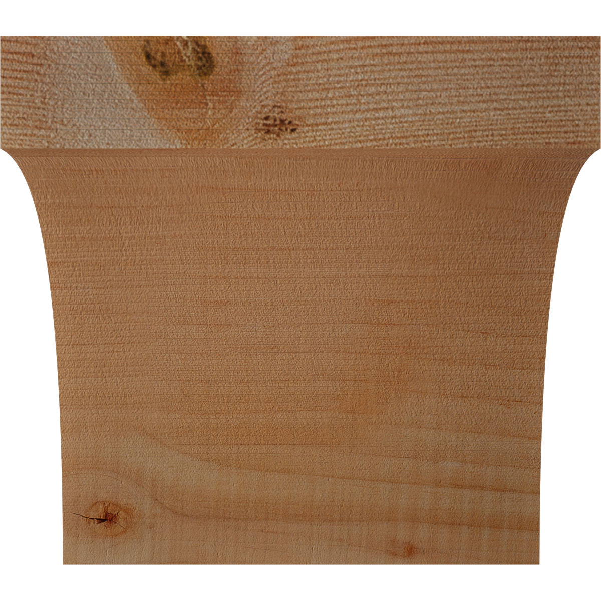 Ekena Millwork COR06X06X06HUN00SDF corbels - View #2
