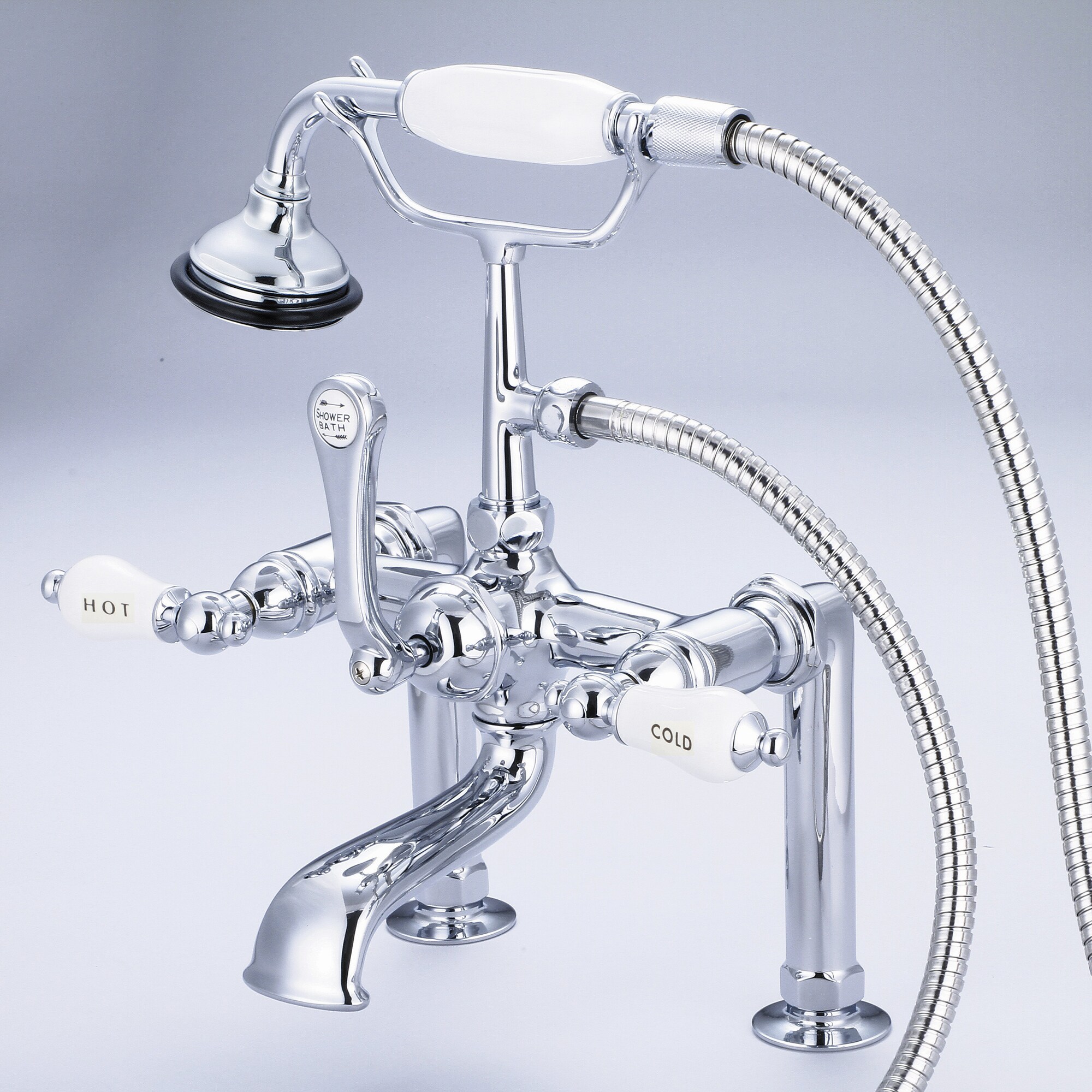 Water Creation F6-0006-01-CL Roman-Tub-Faucets - View #2