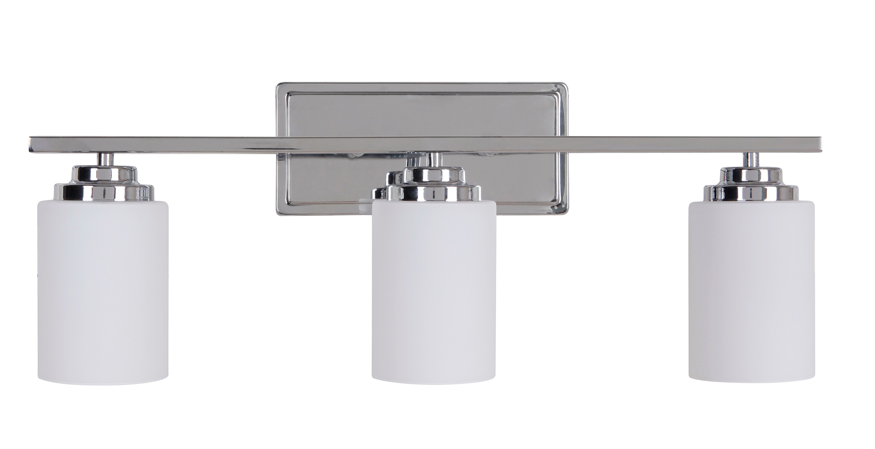 Craftmade 39703-CH Albany 24.8-in 3 -Light Chrome Modern/contemporary Vanity light