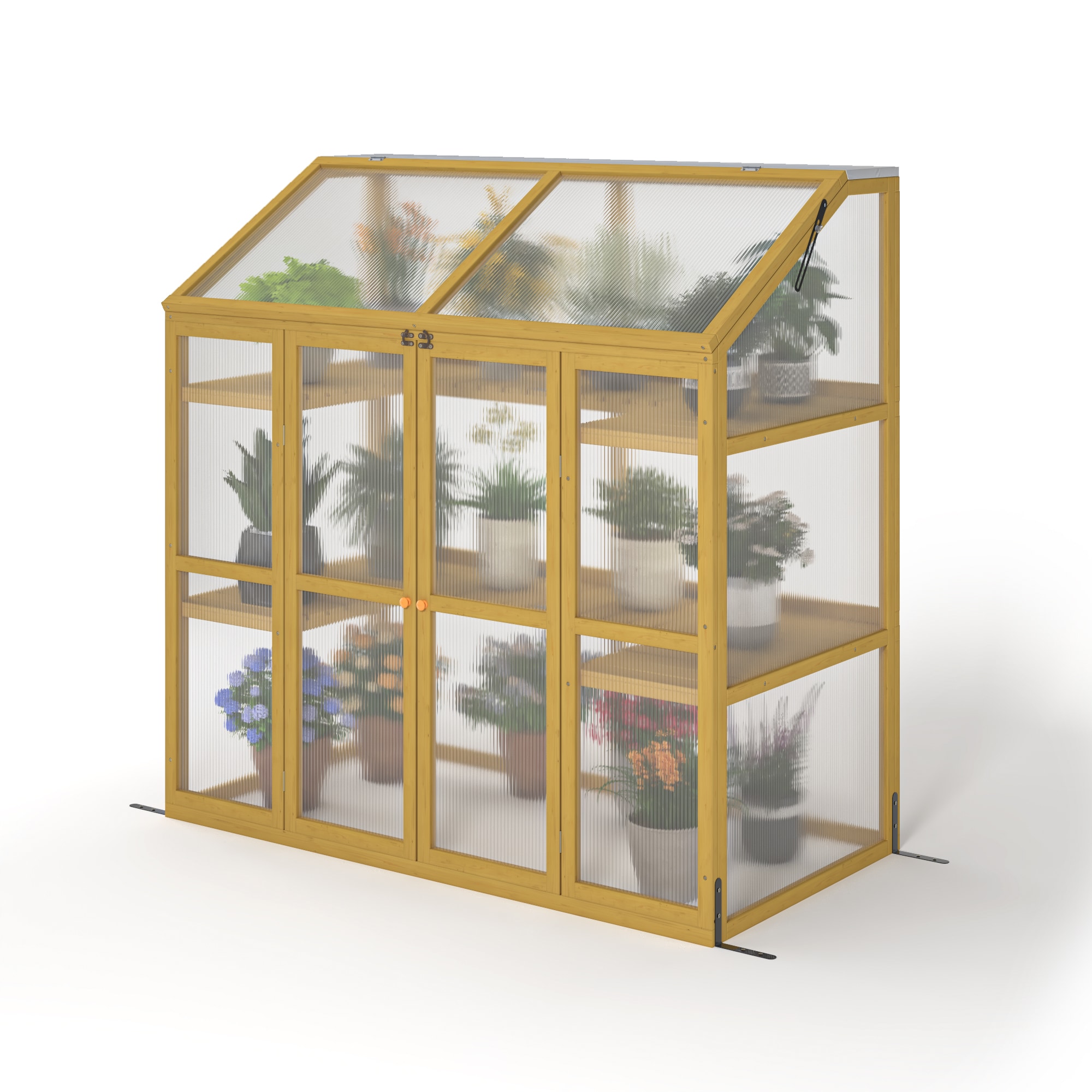 AHIOU HOME ZAAHG-P235934PP Polystyrene Raised garden enclosure (Common: 2.3-ft x 4.4-ft Actual: 2.3-ft x 4.4-ft )