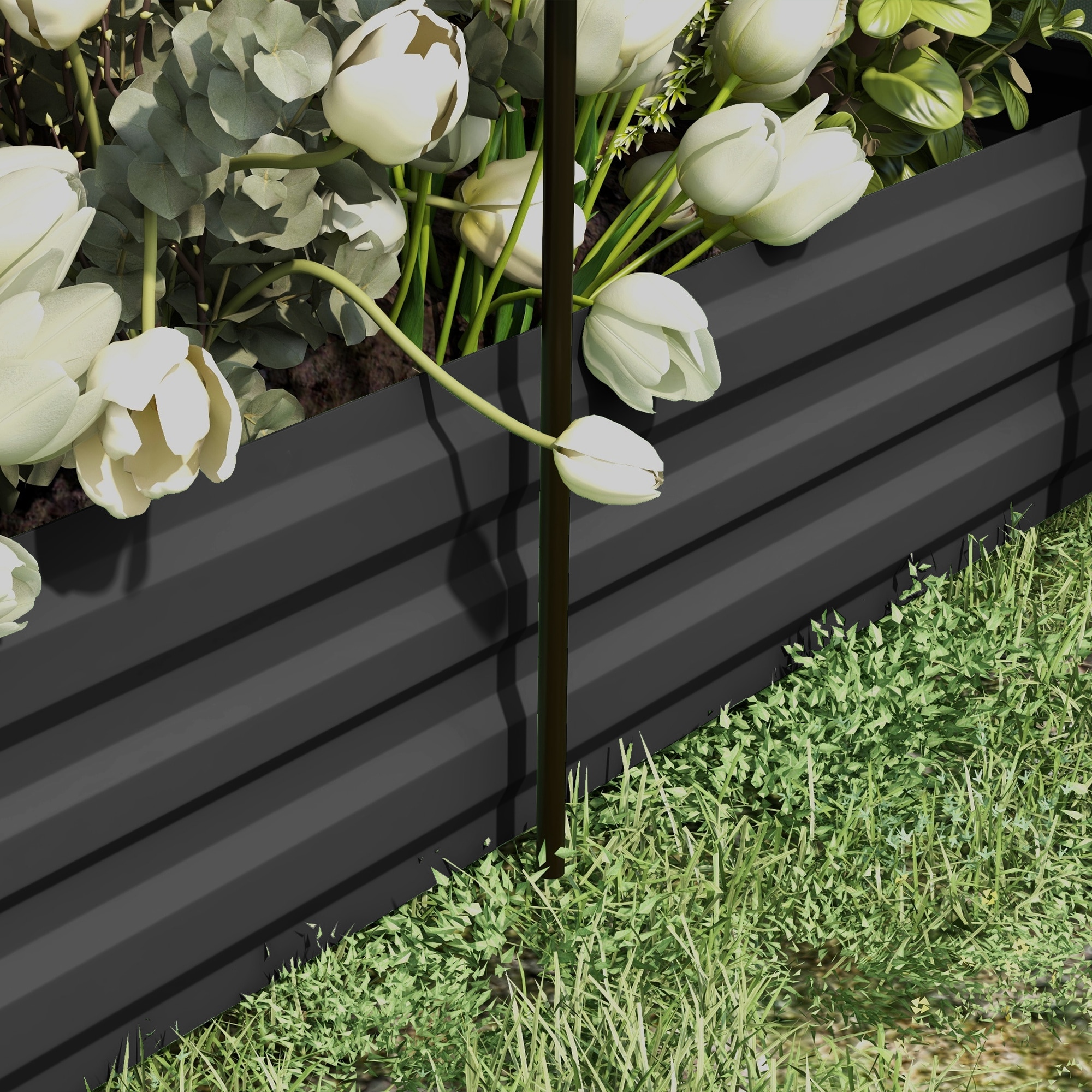 Outsunny 84H-075V00CG Raised-Garden-Beds - View #4
