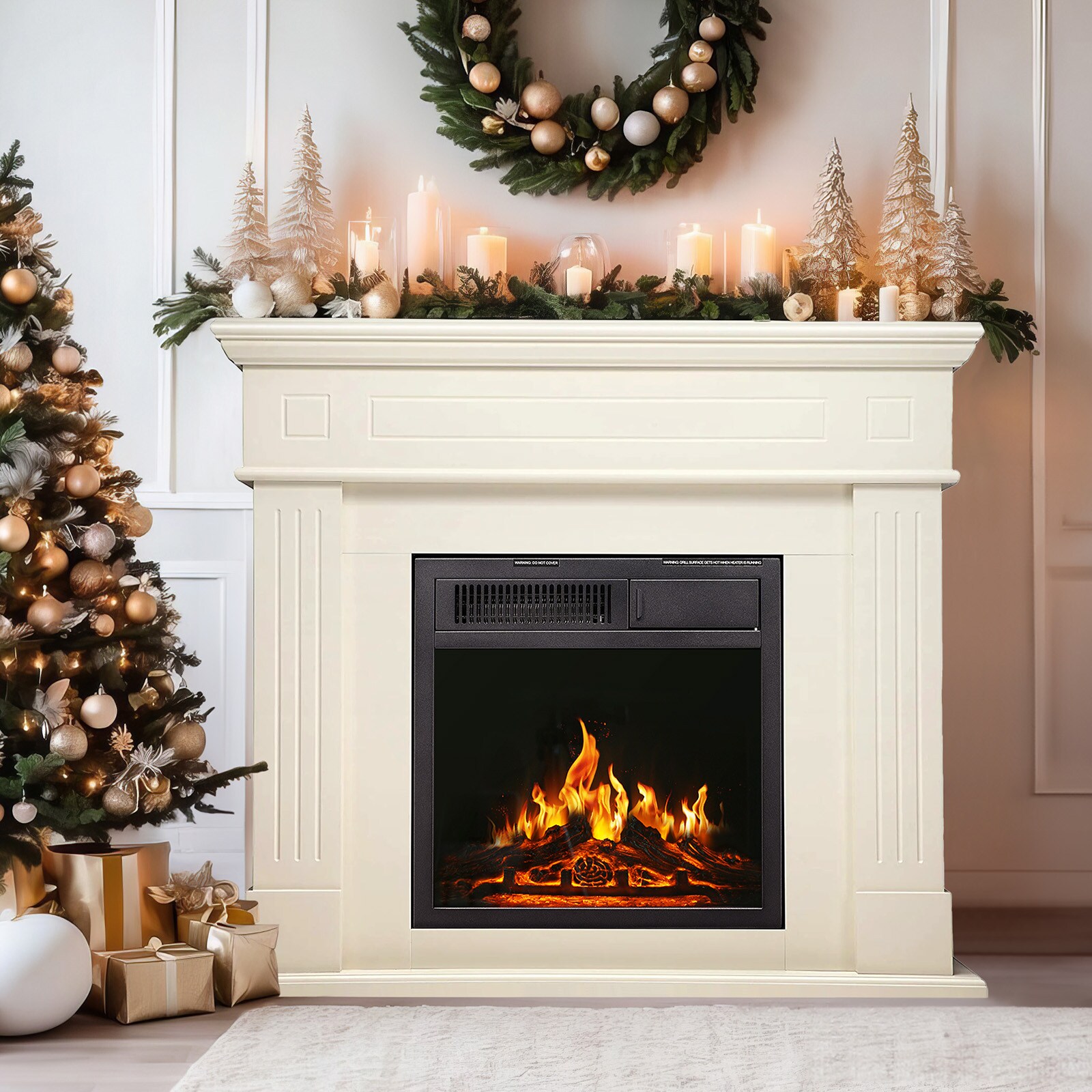 COWSAR LSSM027CR Electric-Fireplaces - View #11