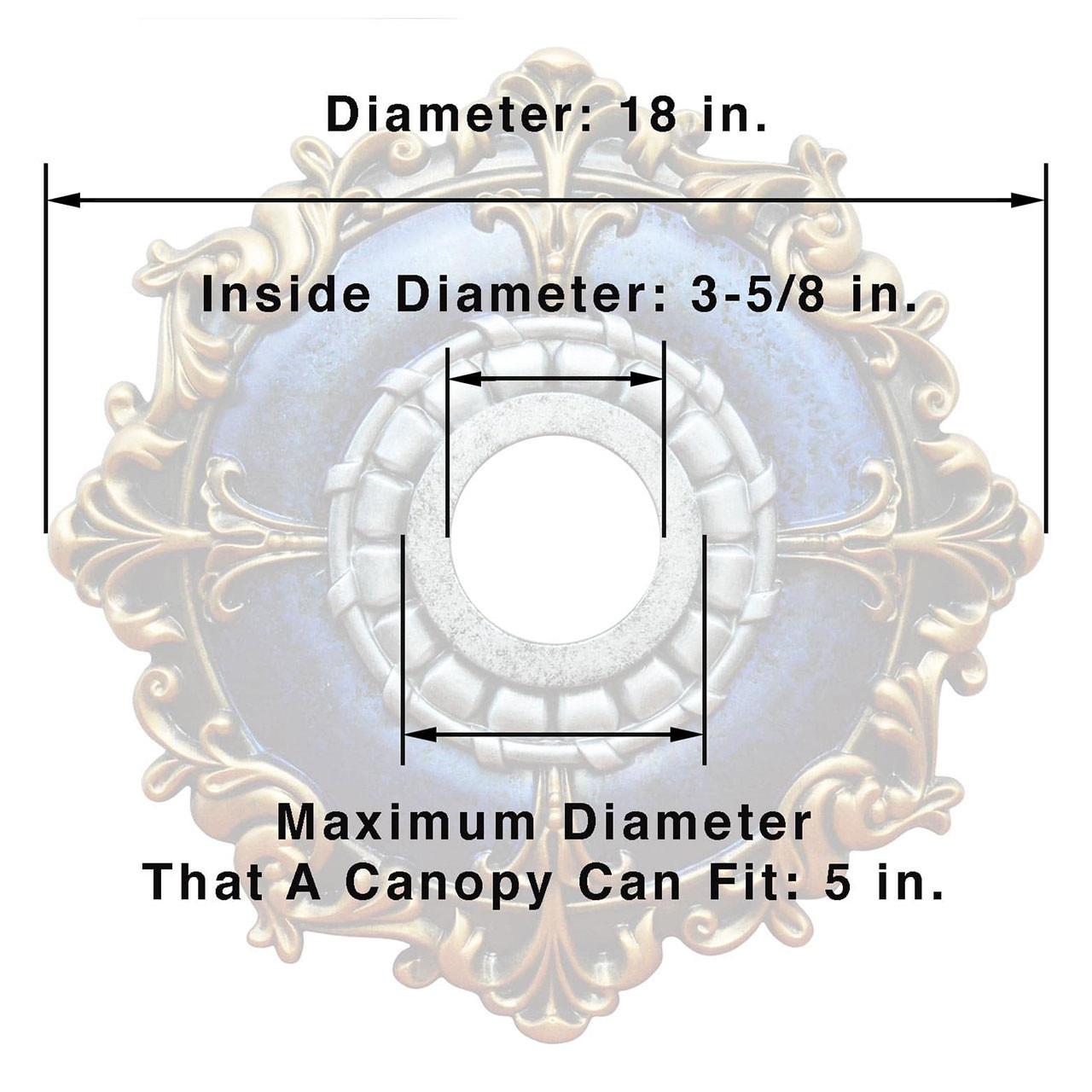 From Plain to Beautiful in Hours CCMF-057-INT-LL Ceiling-Medallions - View #5