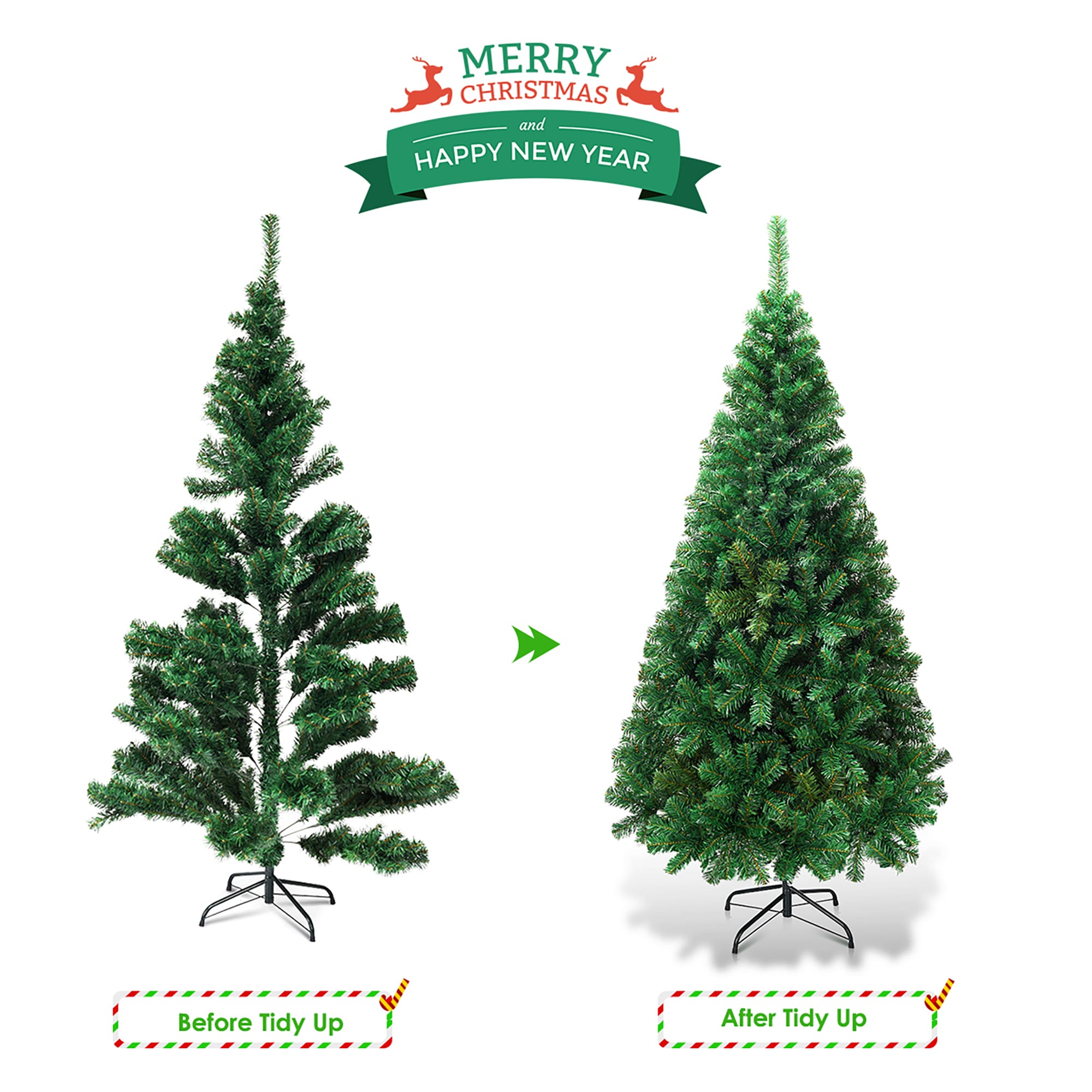 Forclover ALHY-21CM5 Artificial-Christmas-Trees - View #12