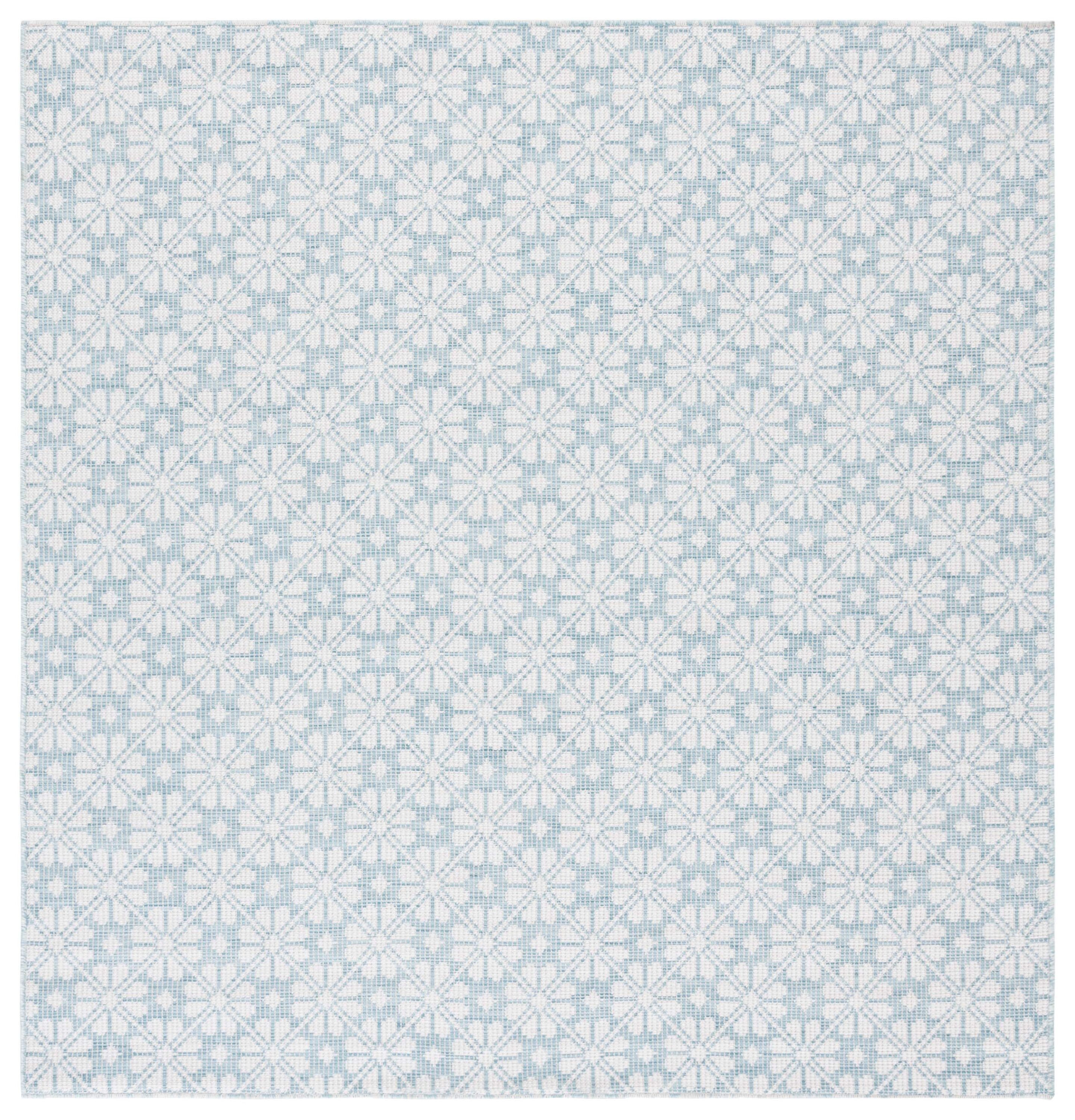 Msr Hampton Msr4491J Aqua 7 X 7 Area Rug