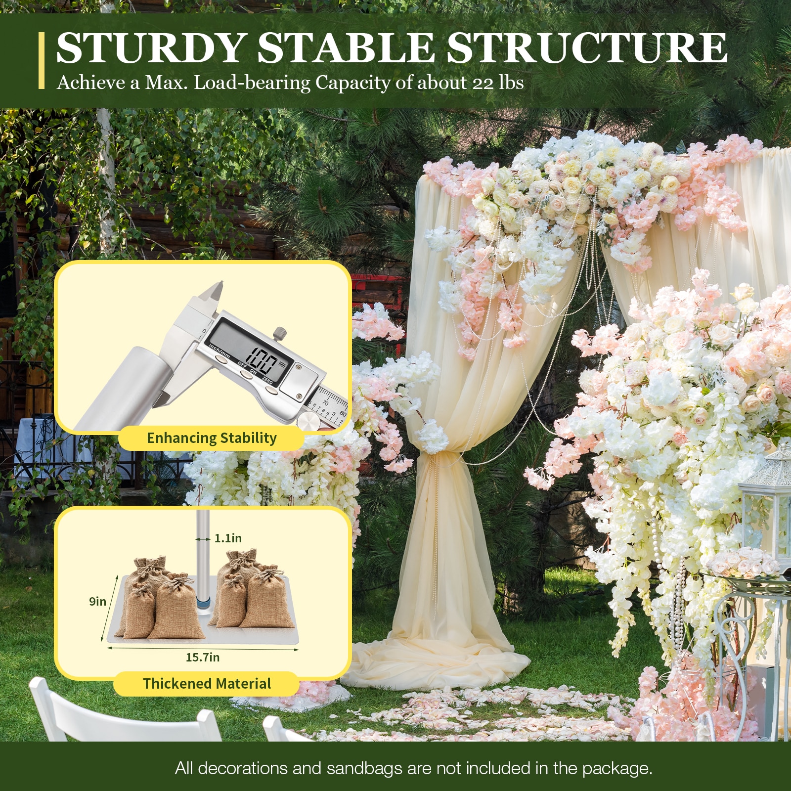 CNCEST HG-ZJ-6386 Garden-Arbor - View #8