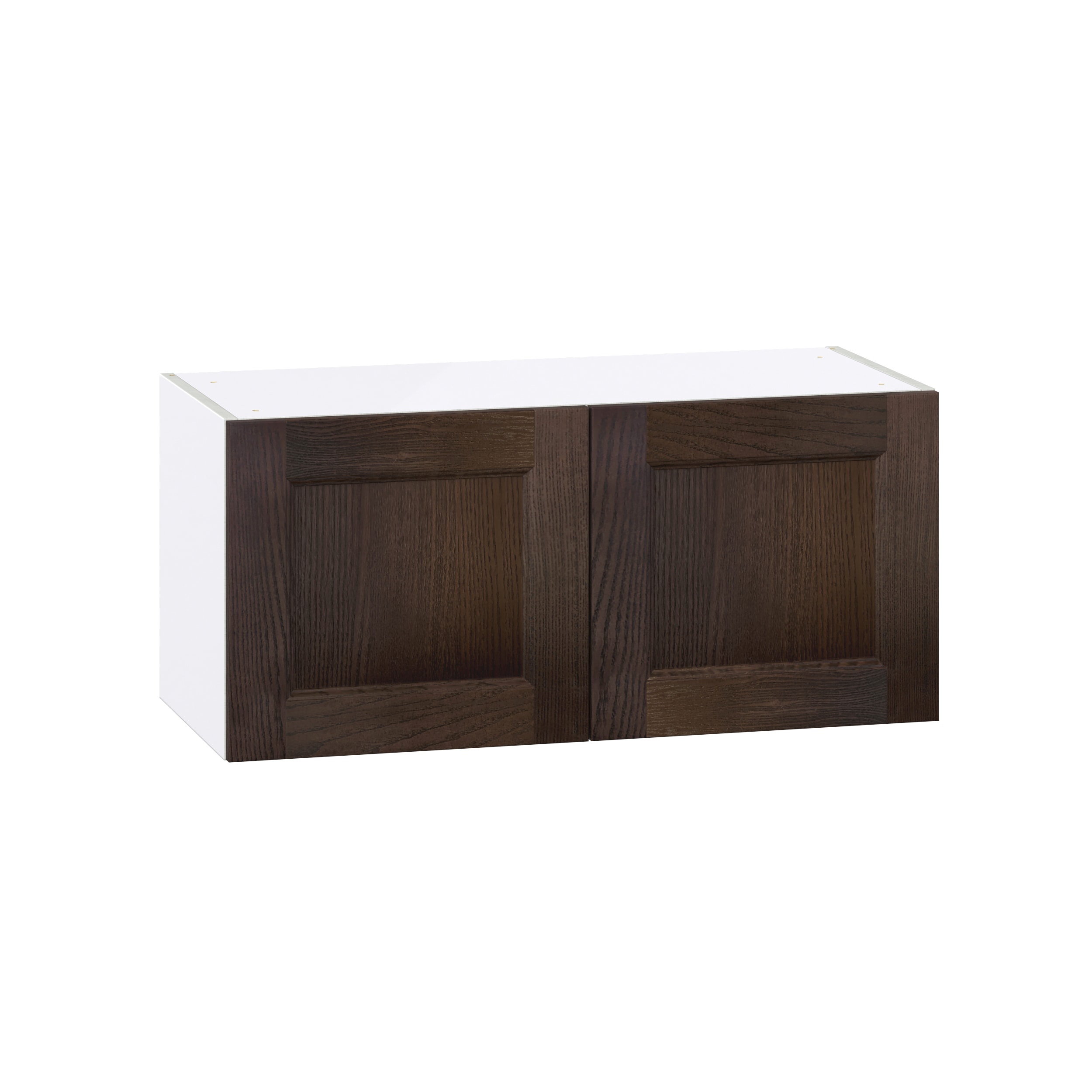 Hugo&Borg Montclaire 18-in W x 30-in H x 14-in D Wood Wall Fully Assembled Cabinet (Recessed Panel Shaker Door Style)