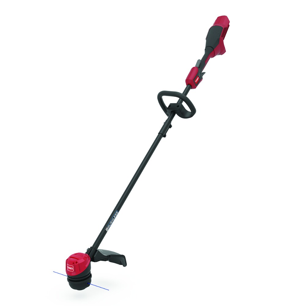 Toro Flex-Force 60-volt max 15-in Straight Shaft Battery String Trimmer