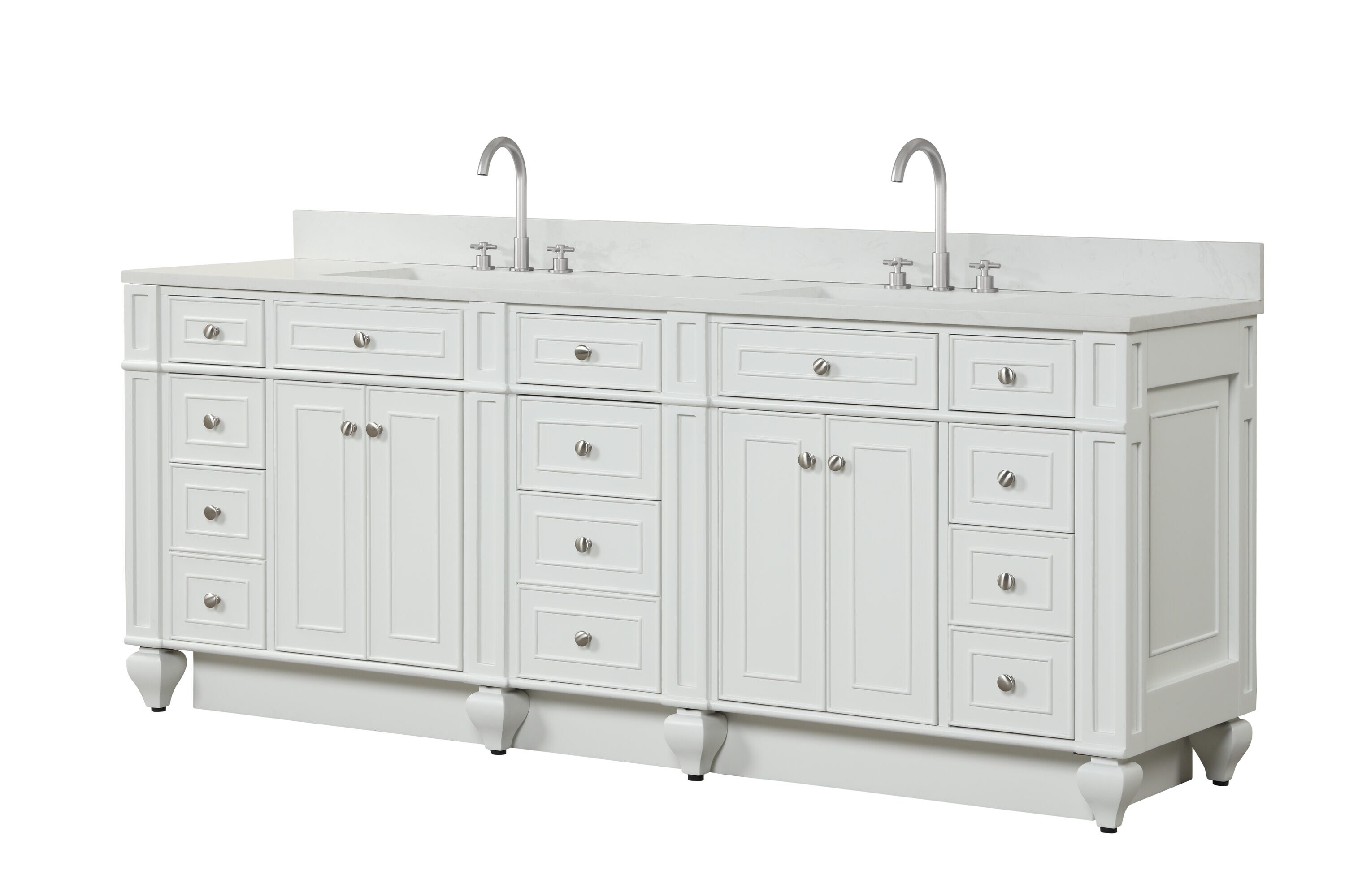 Design Element WN-84-W Bath-Vanity-Combo - View #12
