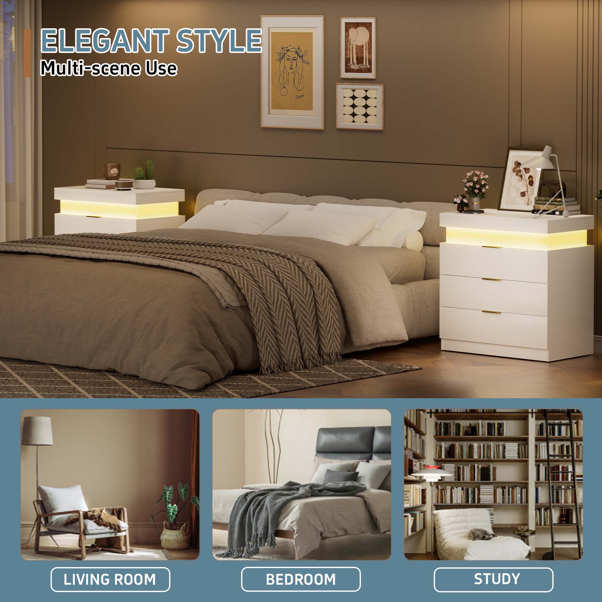 Sunrinx MG12-IF-40 nightstands - View #8