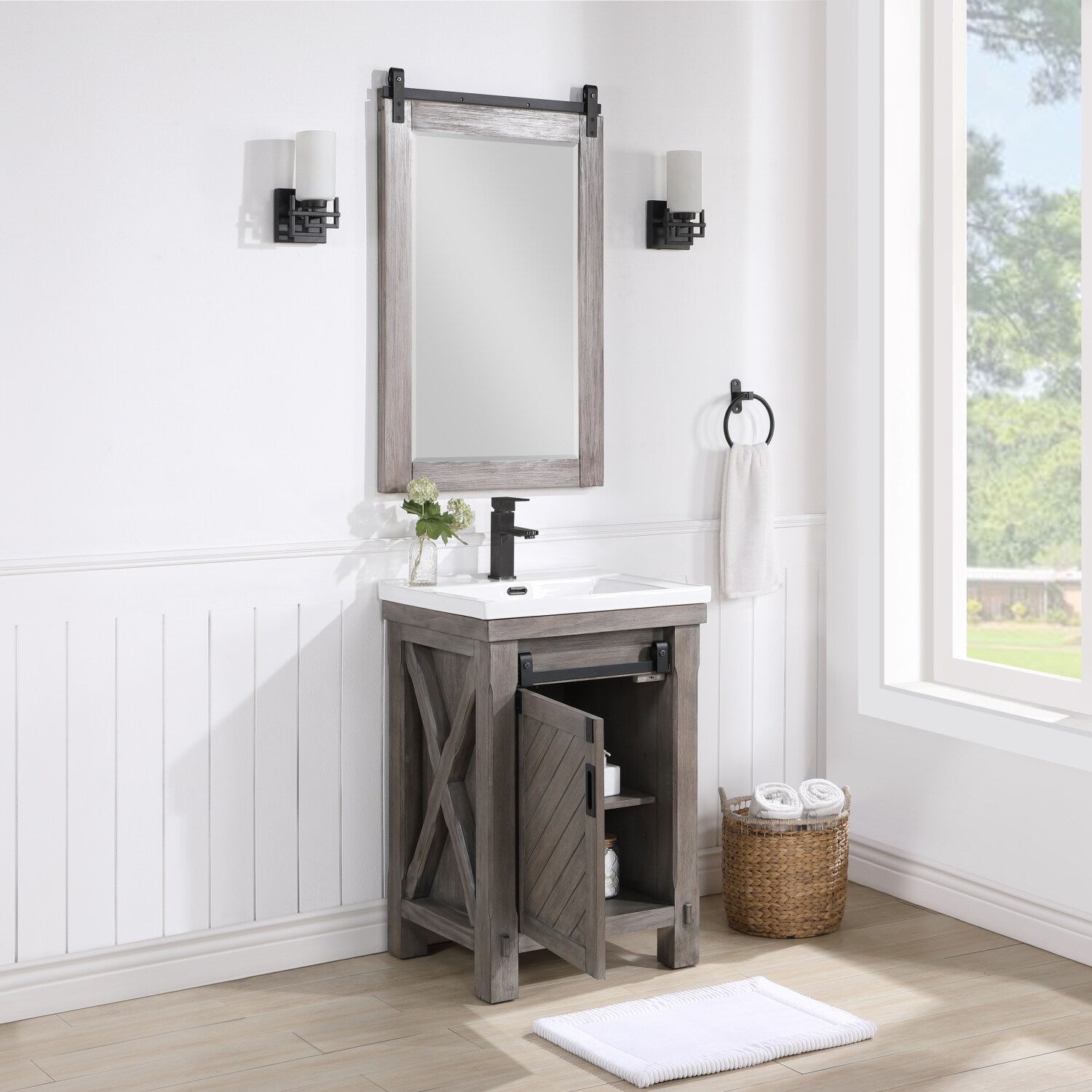 Vinnova 701724-CR-WH Bath-Vanity-Combo - View #7