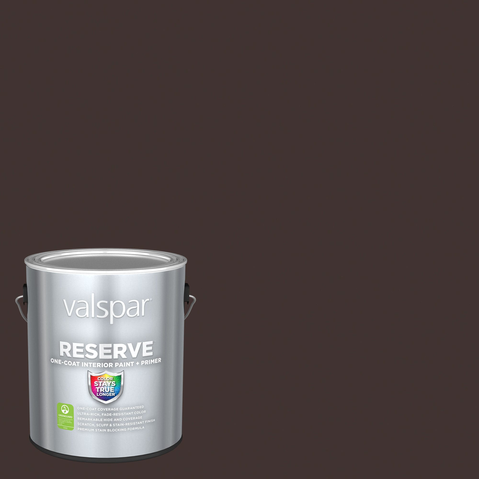 Valspar 1011-10-2916579 Reserve Satin Brown Velvet 1011-10 Latex Interior Paint Paint + Primer ( 1-gallon )