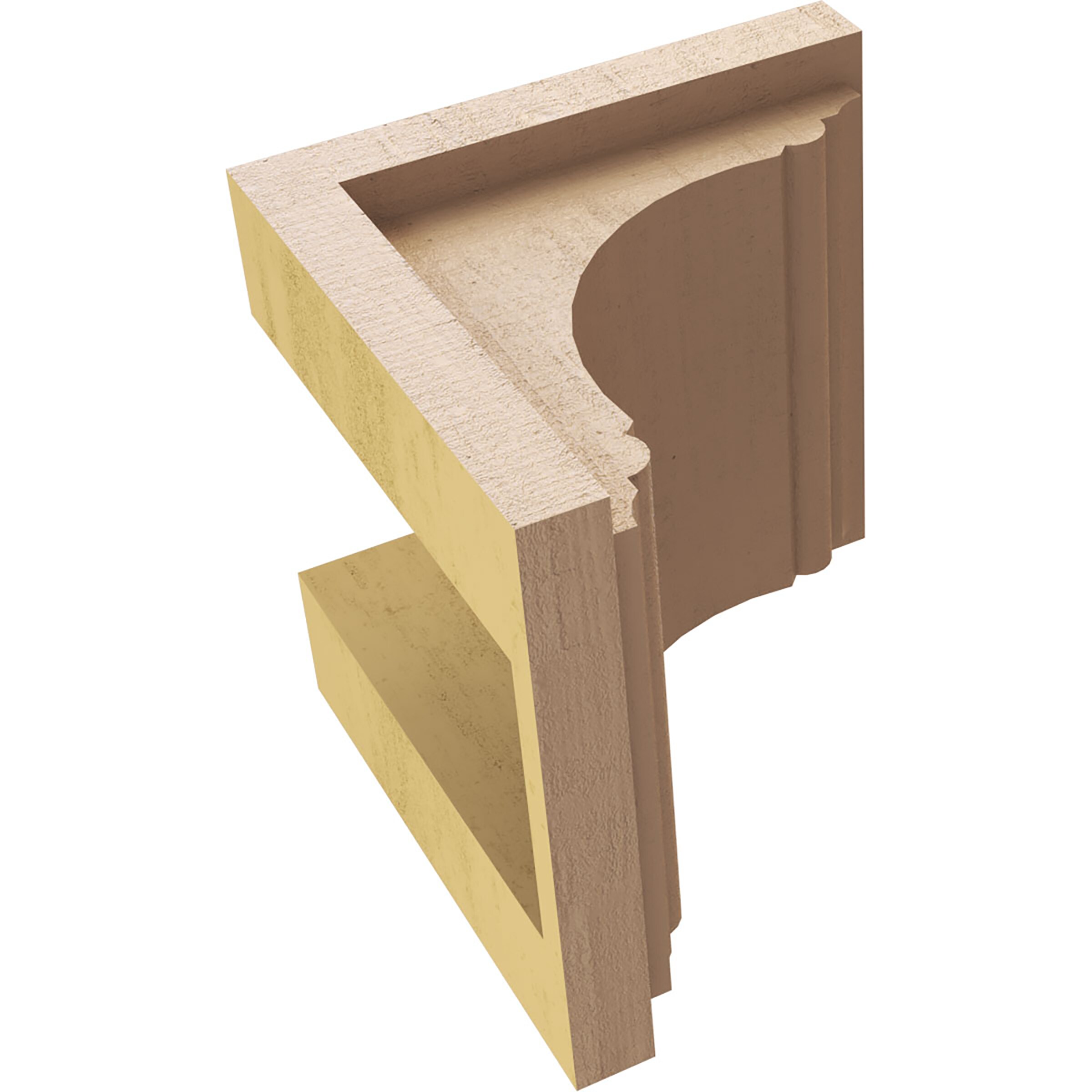 Ekena Millwork CORU06X06X06WARRCPR corbels - View #6