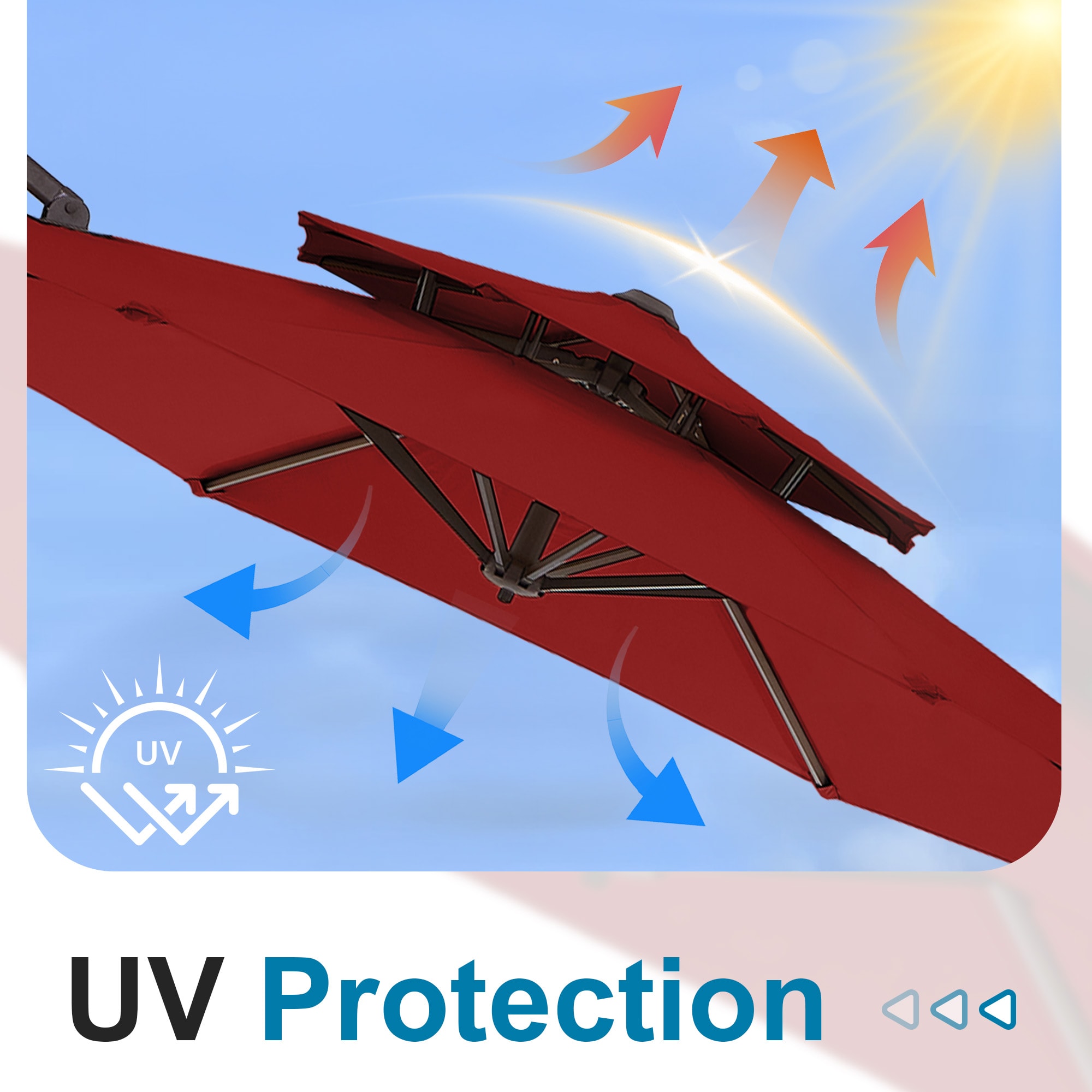 VOUA JYLM-10-RD Umbrellas-2 - View #5