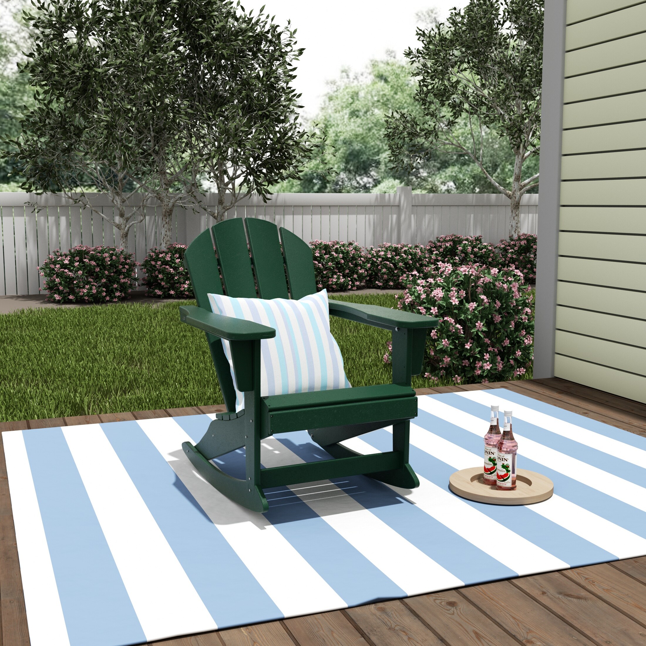 Westin Furniture 2001-RC-DKGR Patio-Chairs - View #2