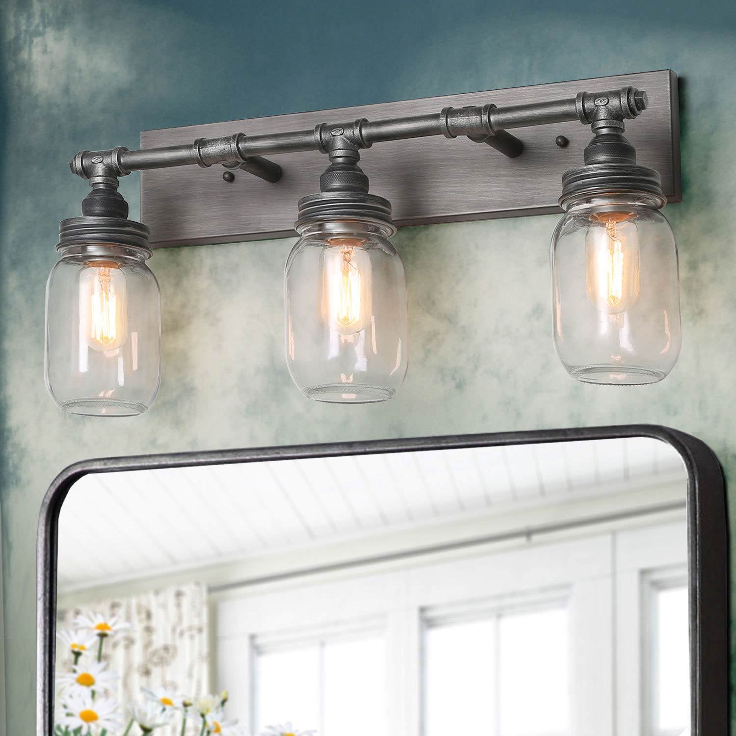 country style vanity lights