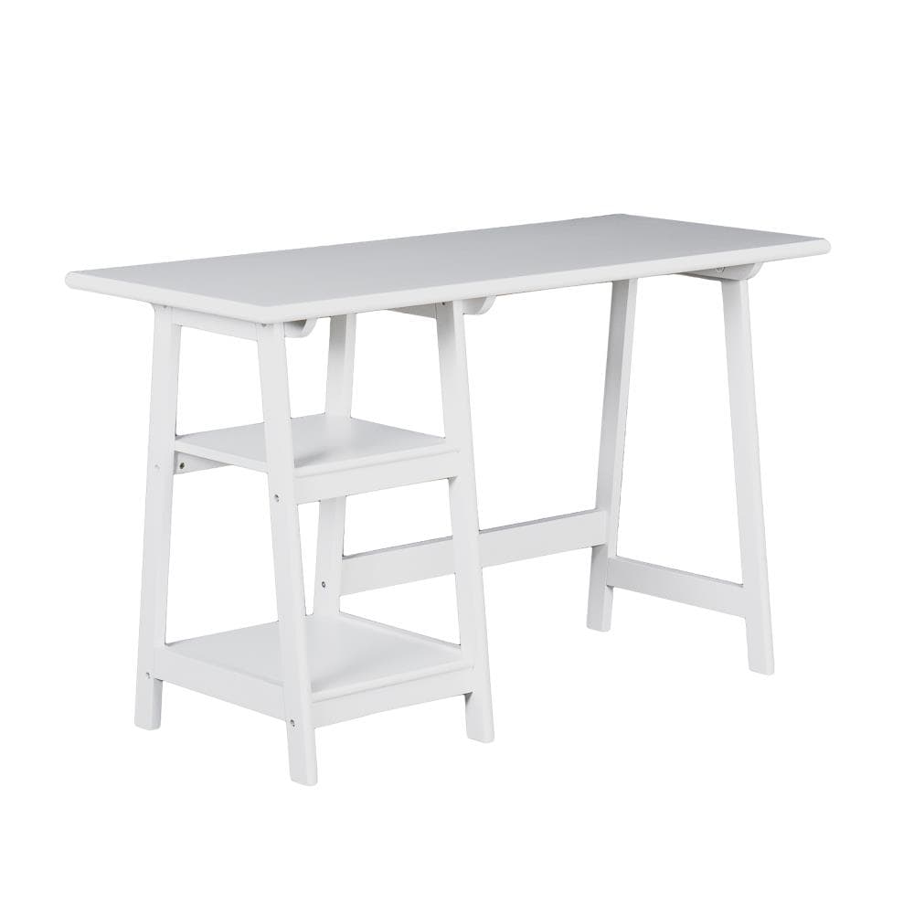 Boston Loft Furnishings ATG6419 Langston 47-Inches White Asian hardwood Computer desk