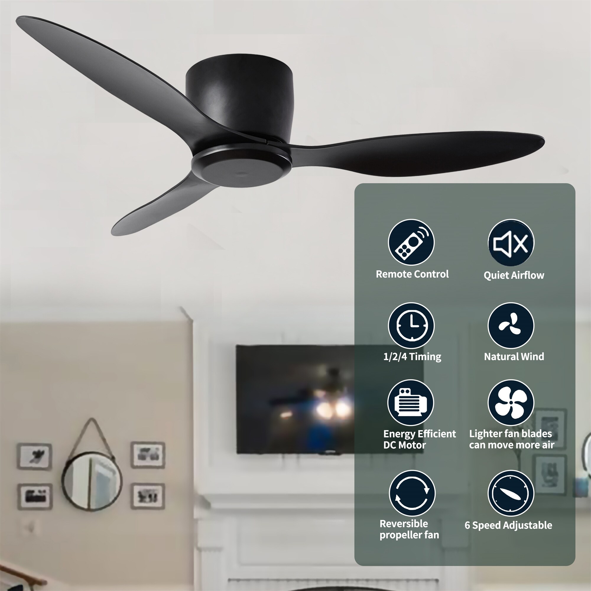 BABOOM BOM-P144749-OR Ceiling-Fans - View #5