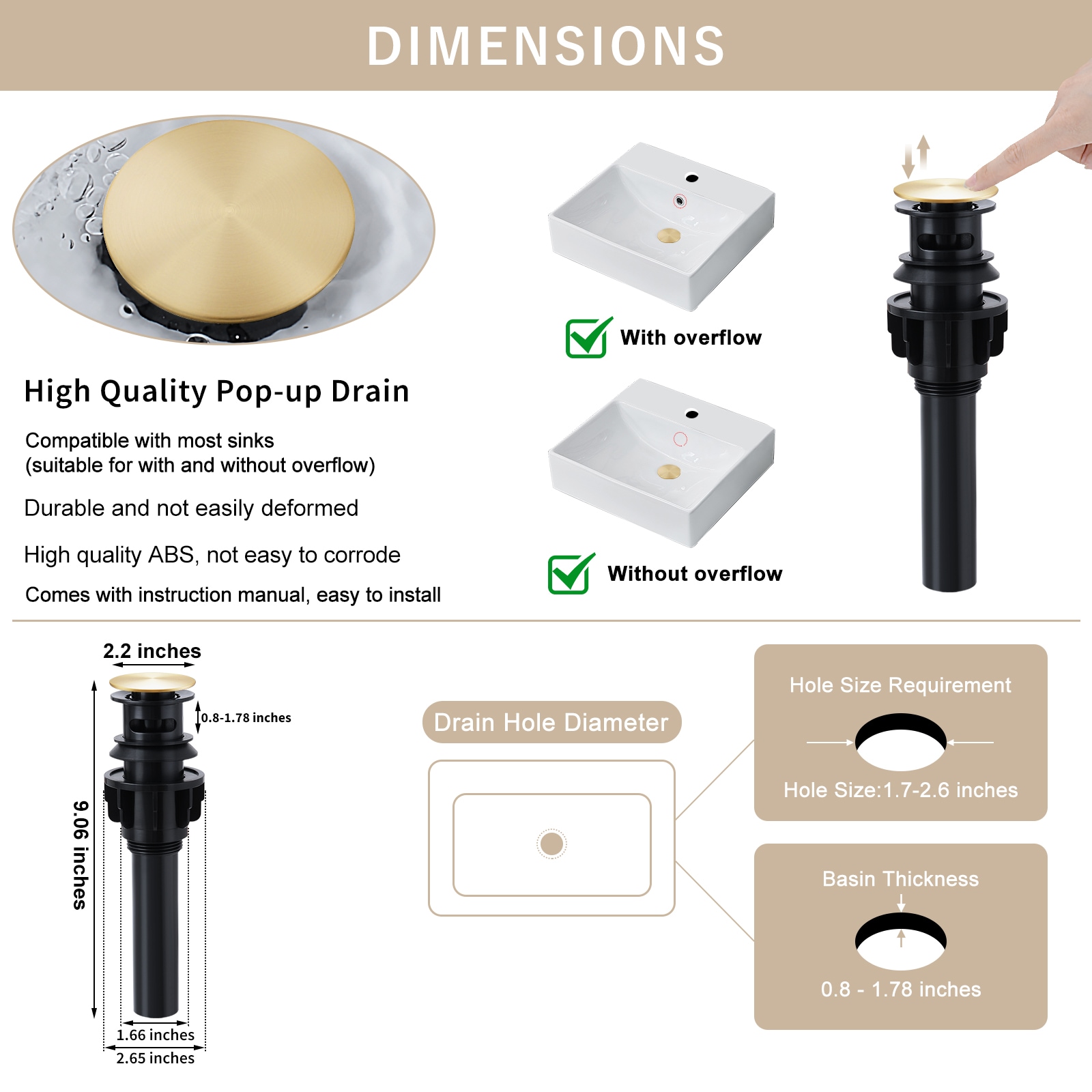 BOKETTO TPLT-000LSJ-DP-XS Lavatory-Faucets - View #7