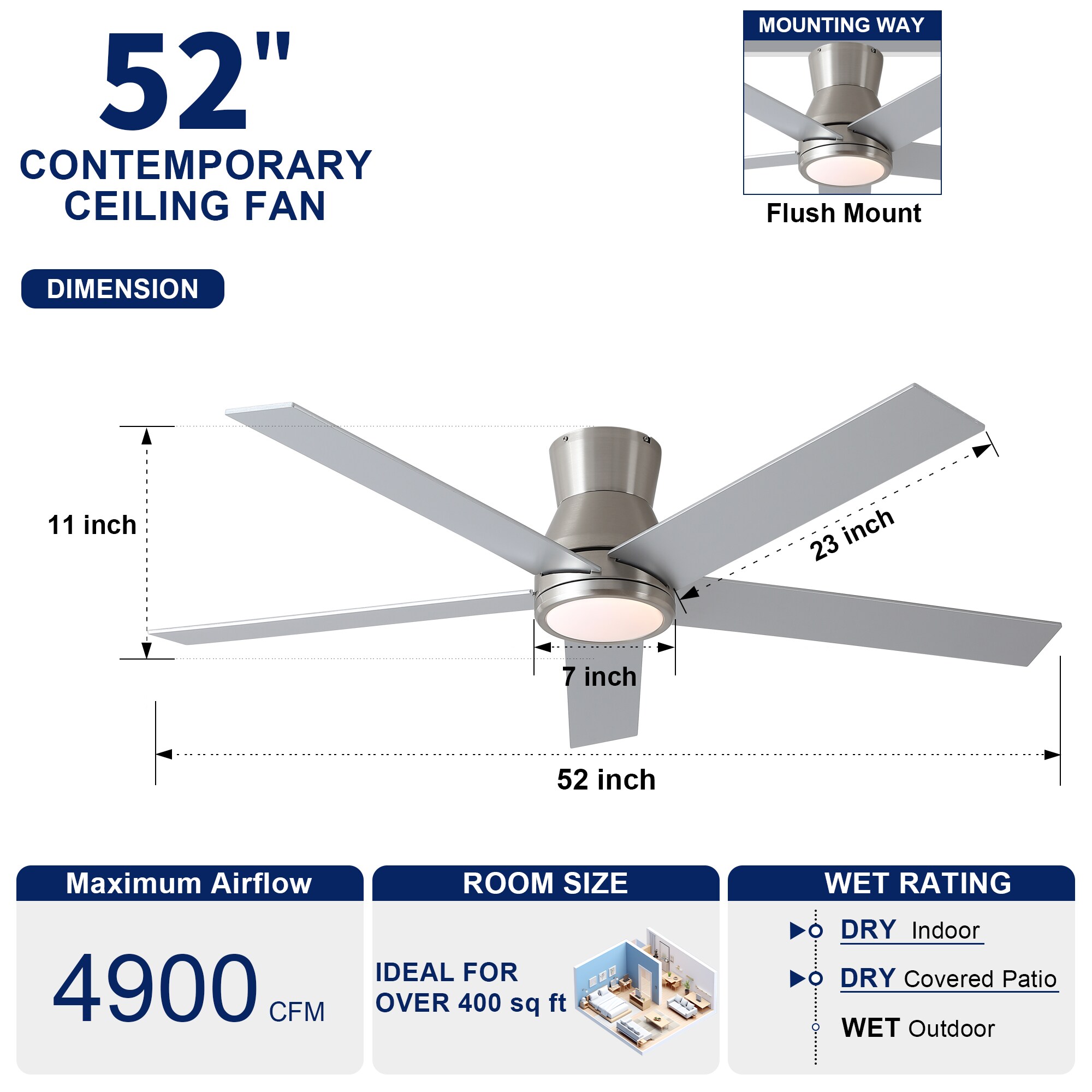 YUHAO LSDY1151SN52 Ceiling-Fans - View #8