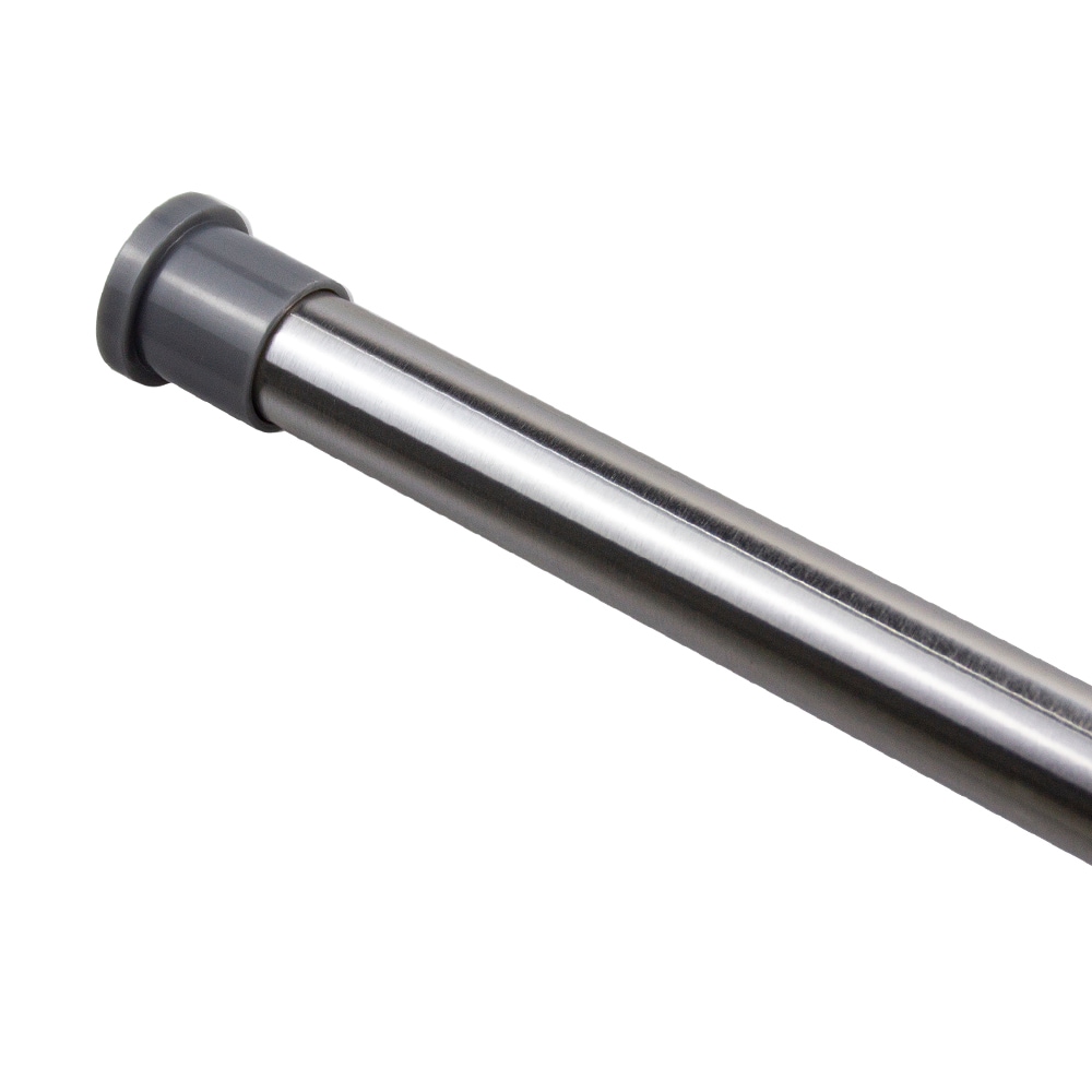 Style Selections Satin Nickel Steel 4-Shelf Tension Pole