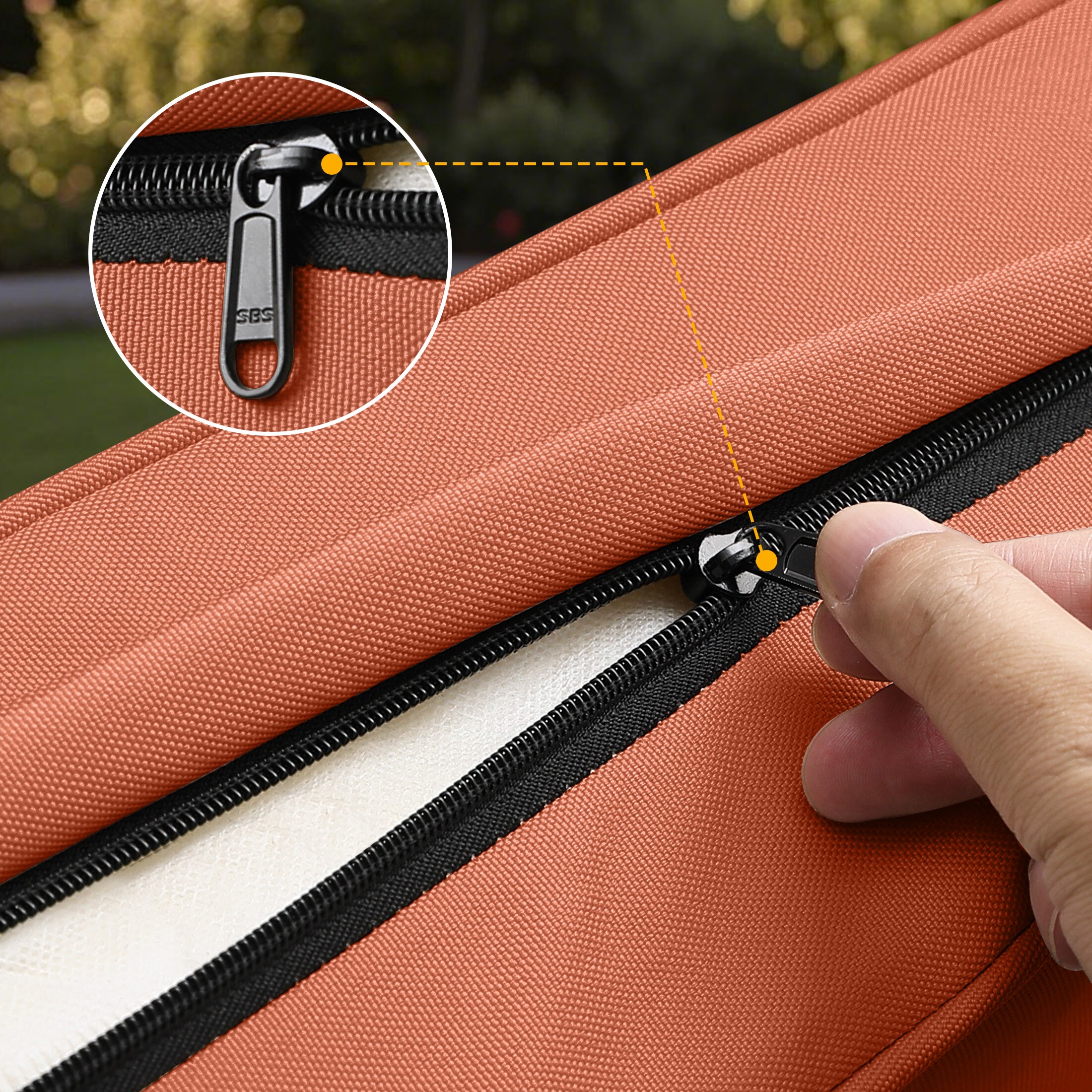 AAAAAcessories LSPC-SF-2424-XHON-4 Patio-Furniture-Cushions - View #5