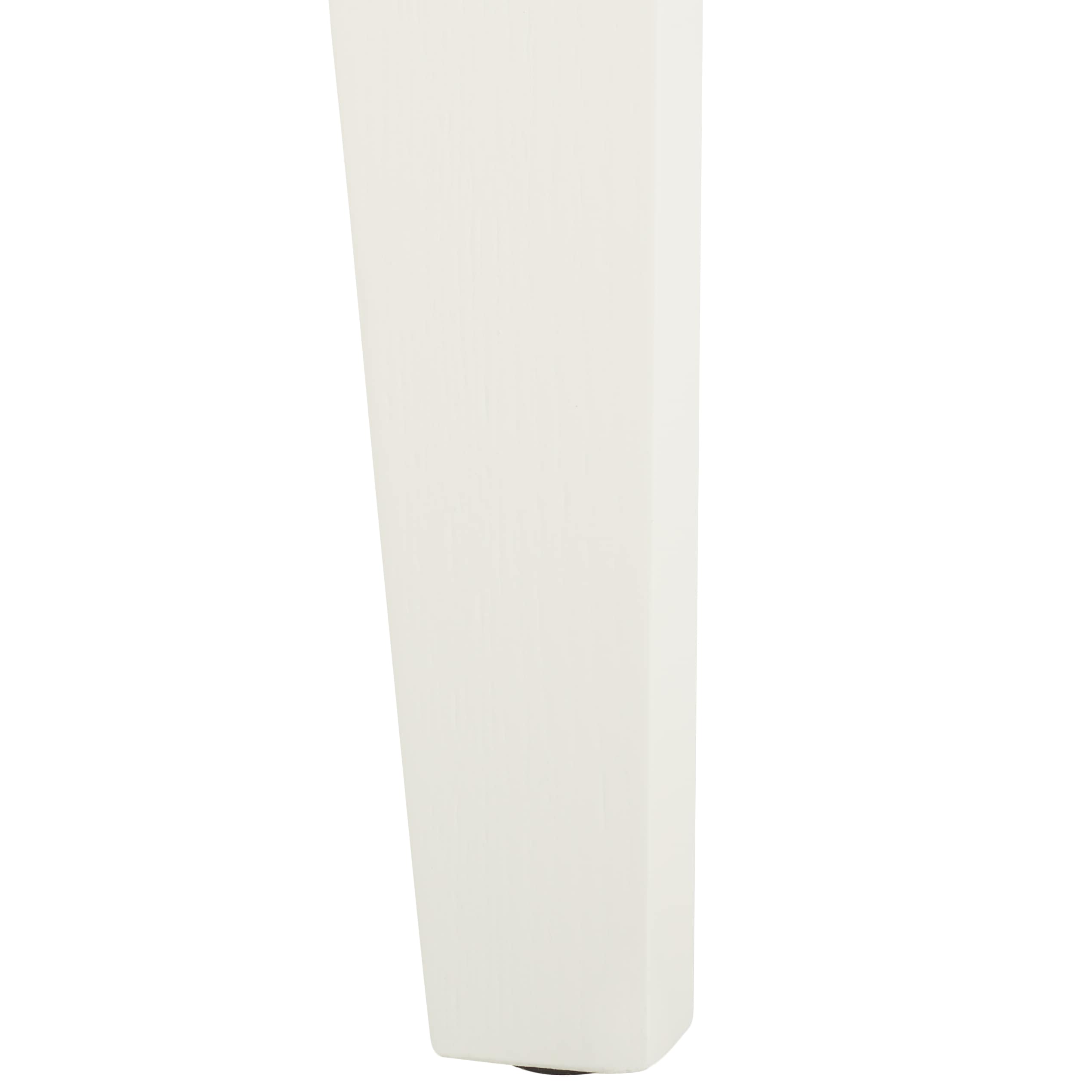 Naios Ivory Rectangular Wood Console Table