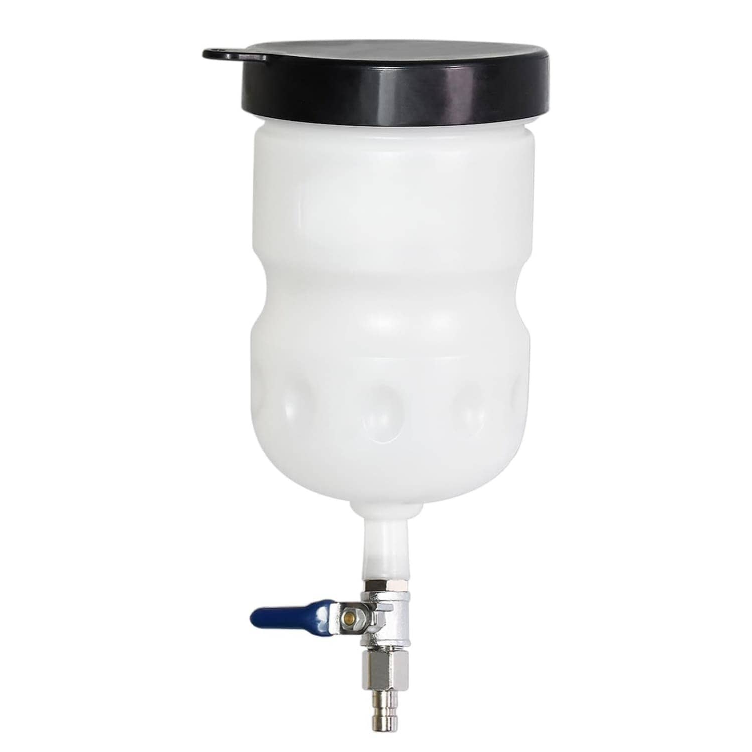 OGETFUUR - Transmission Fluid Oil Funnel Quick-Coupler Switch-Valve Control 1L Capacity Dustproof...