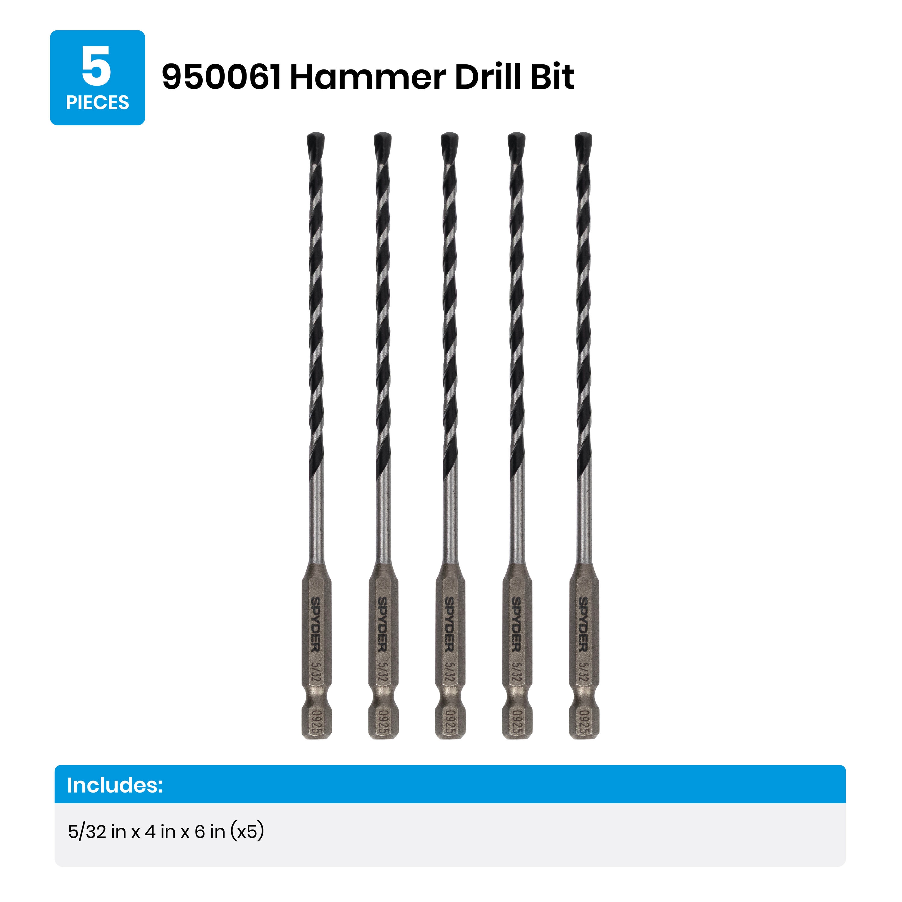 Spyder 950061 Cement-Masonry-Drill-Bits - View #4