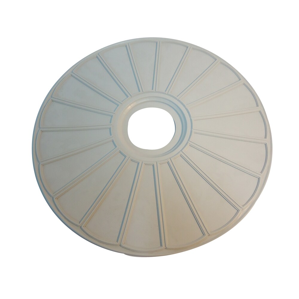 Portfolio CM31 20-in W x 20-in L White Composite Ceiling Medallion