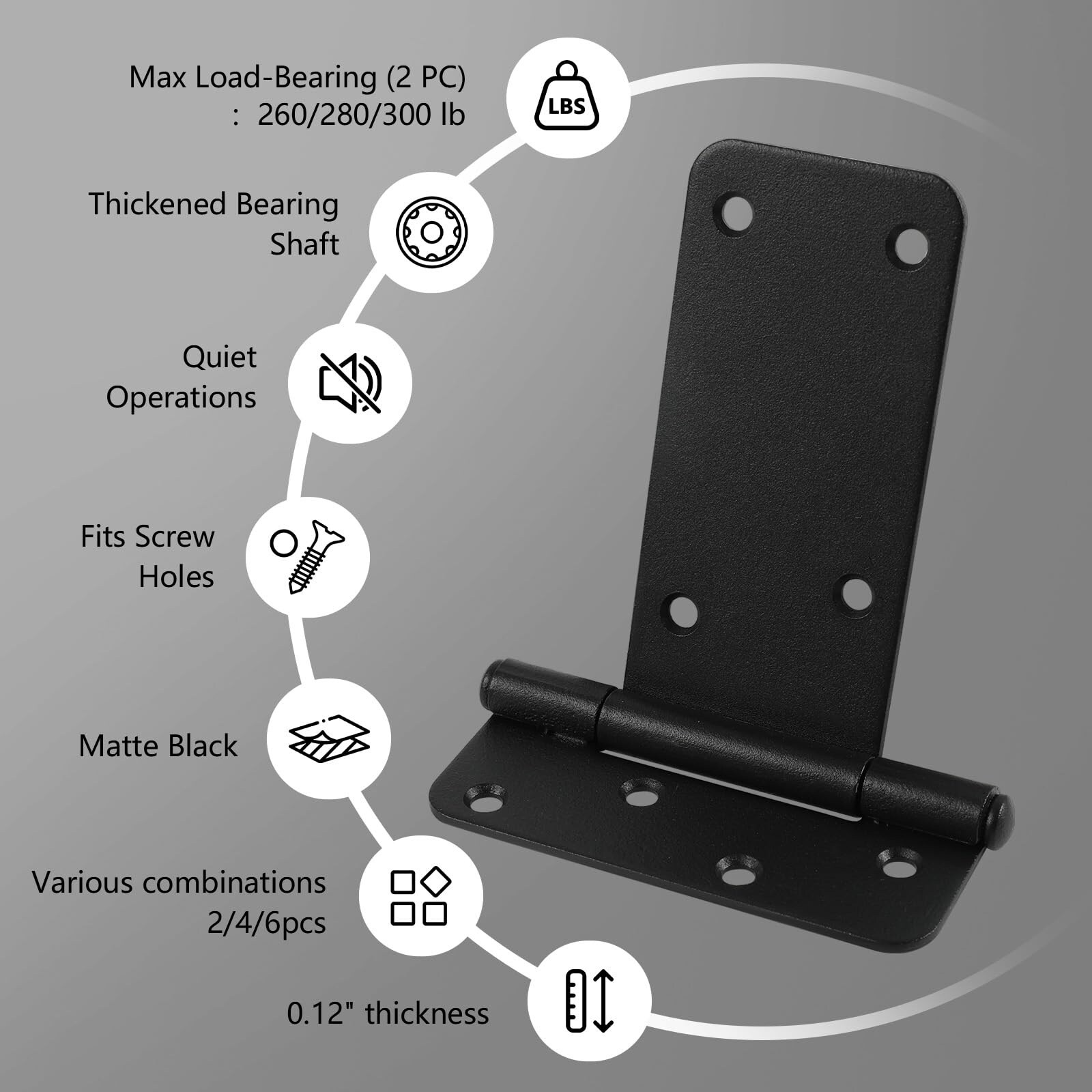 Etokfoks LETP2QHAW Entry-Door-Hinges - View #7