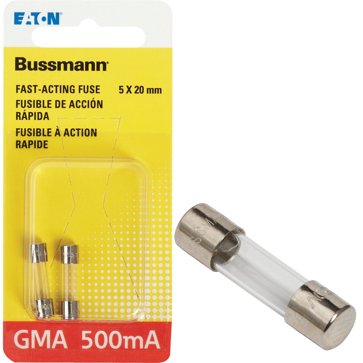 Bussmann BP/GMA-500MA fuses - View #2