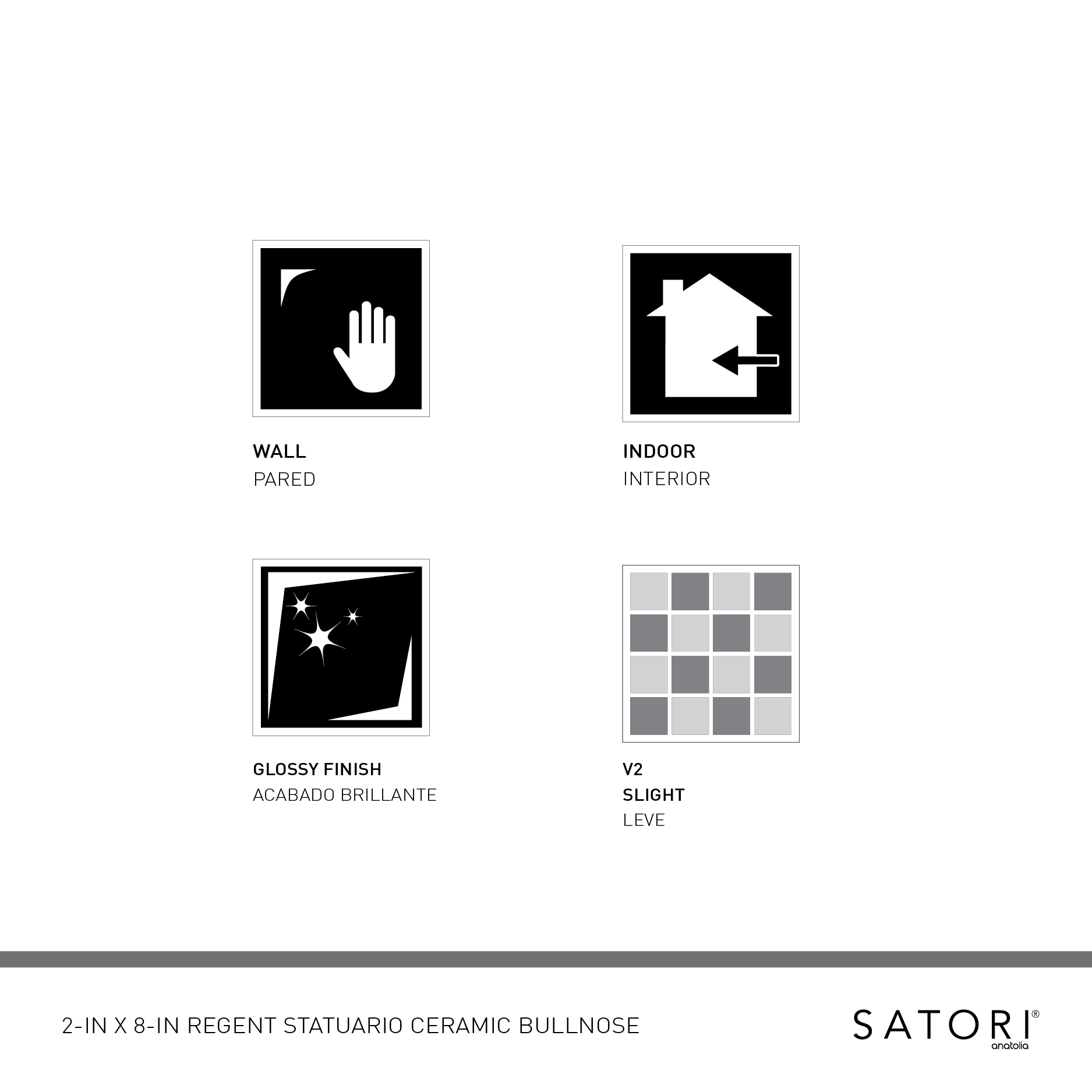 Satori 1001-0233-0 Wall-Trim-Accent-Tile - View #5