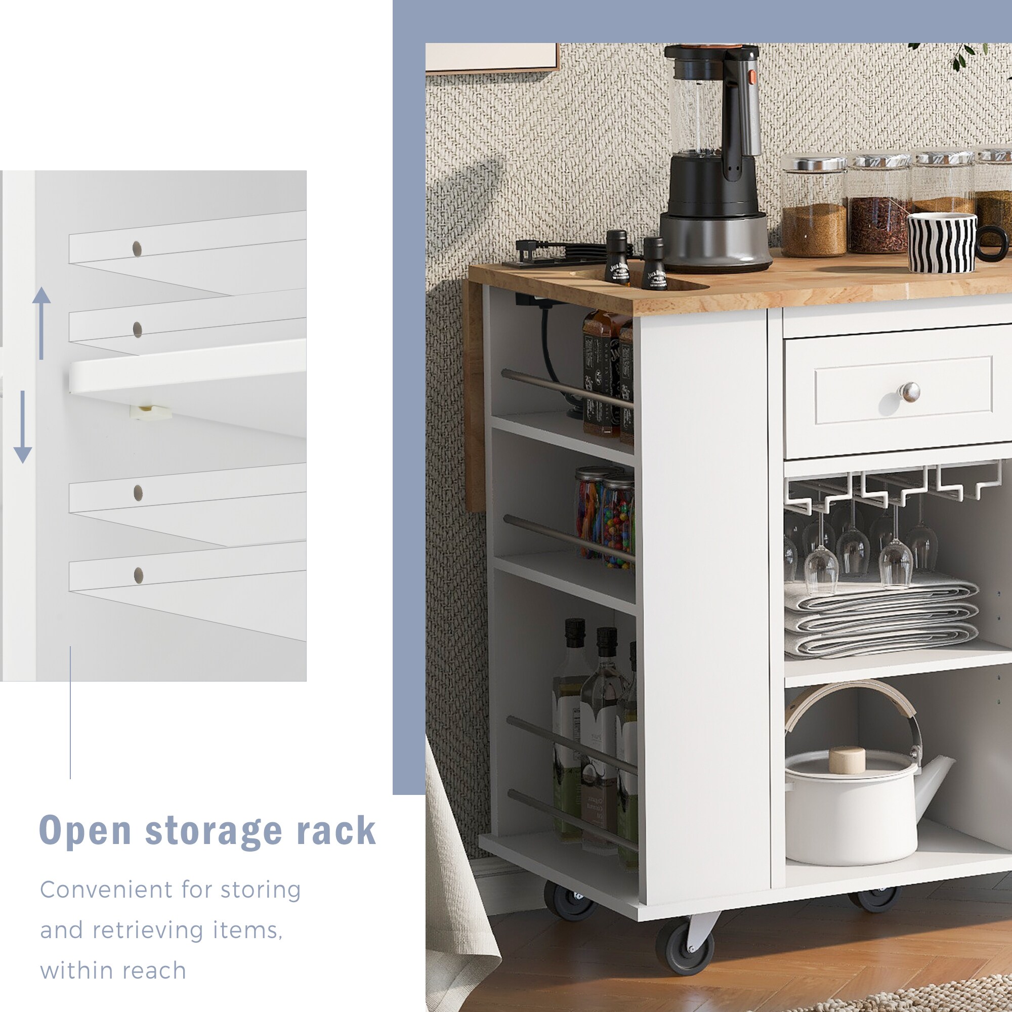 LOVMOR SF-M-WF305556AAW Kitchen-Furniture - View #5