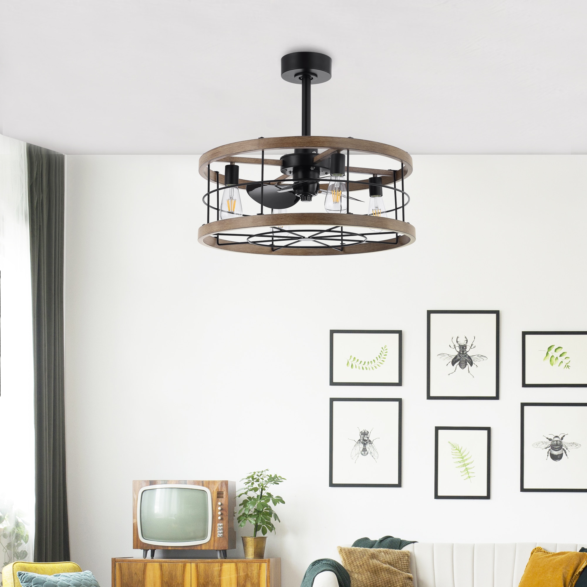 GETLEDEL LECF-0918-DG Ceiling-Fans - View #9