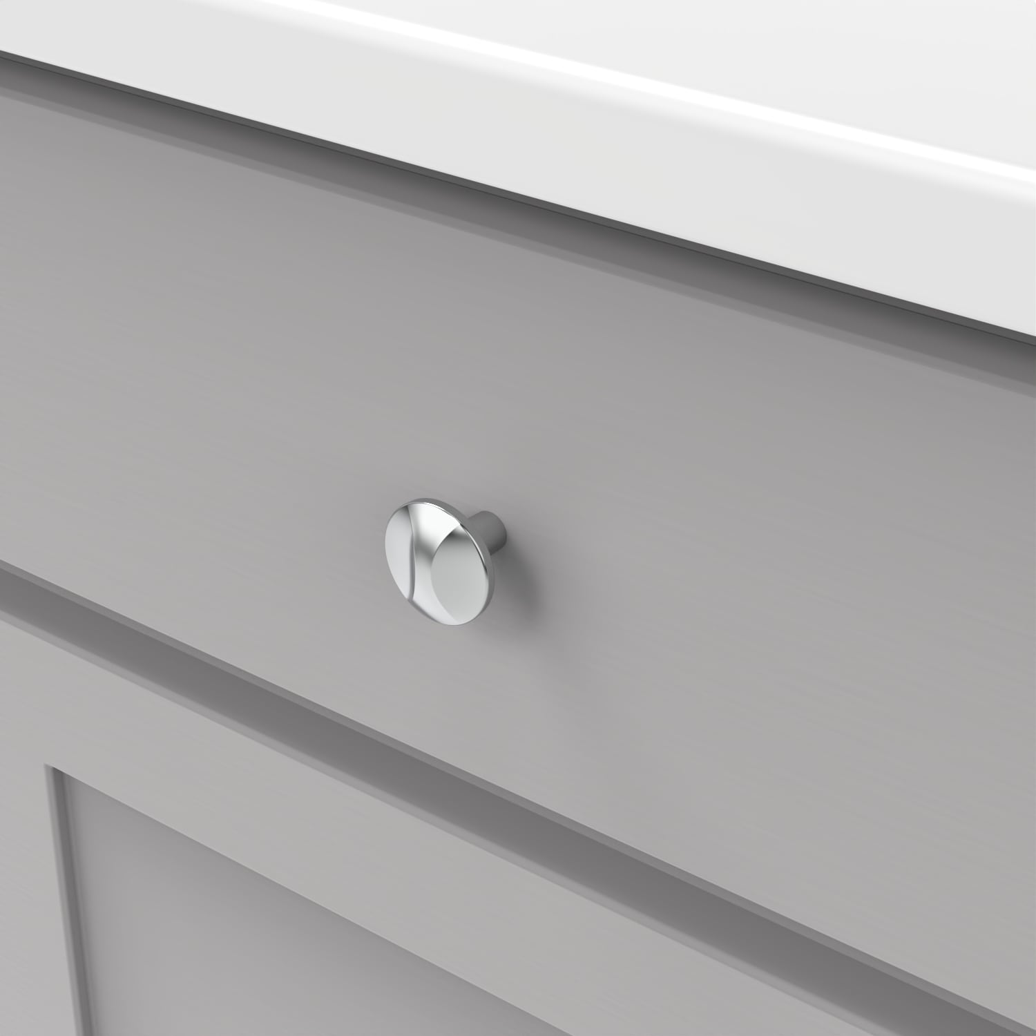 Hickory Hardware H076128-CH-10B Cabinet-Knobs - View #3