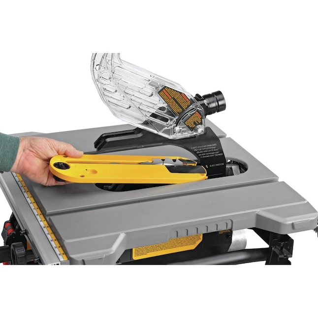 Portable Table Saw In The Saws, Dewalt Table Saw Blade Change Tool