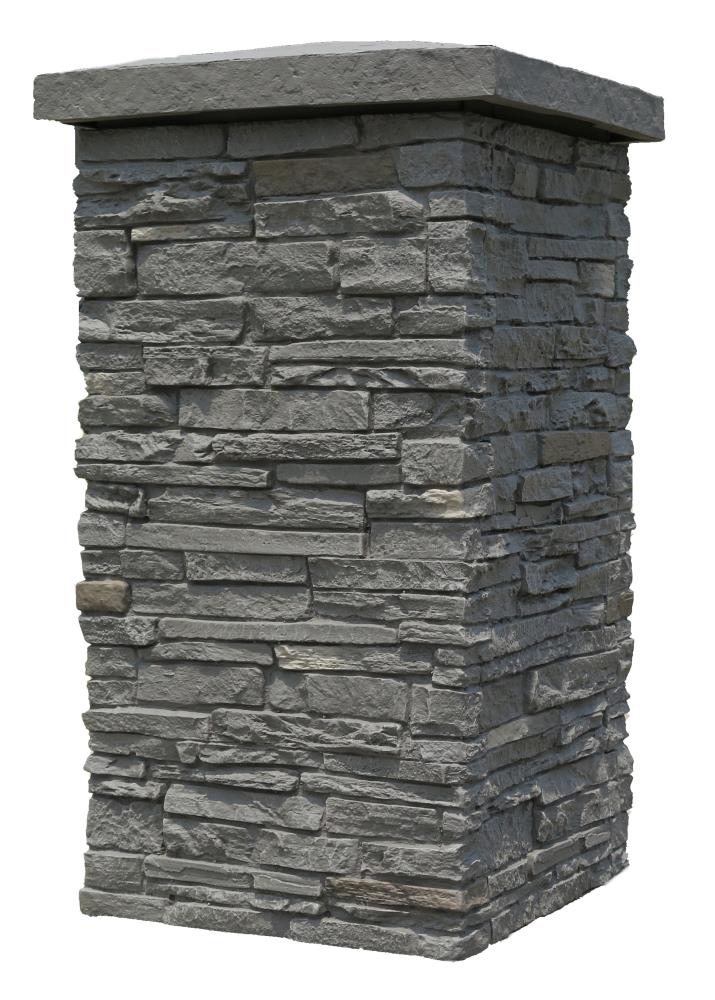 Slatestone Column Wrap Stone Veneer at Lowes.com