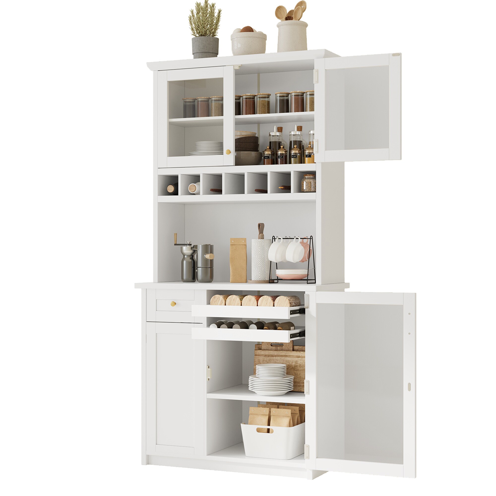 ModernLuxe L3P-N717P327043K Dining-Kitchen-Storarge - View #9