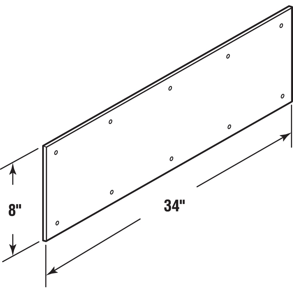 Prime-Line J 4617 Entry-Door-Kick-Plates - View #2