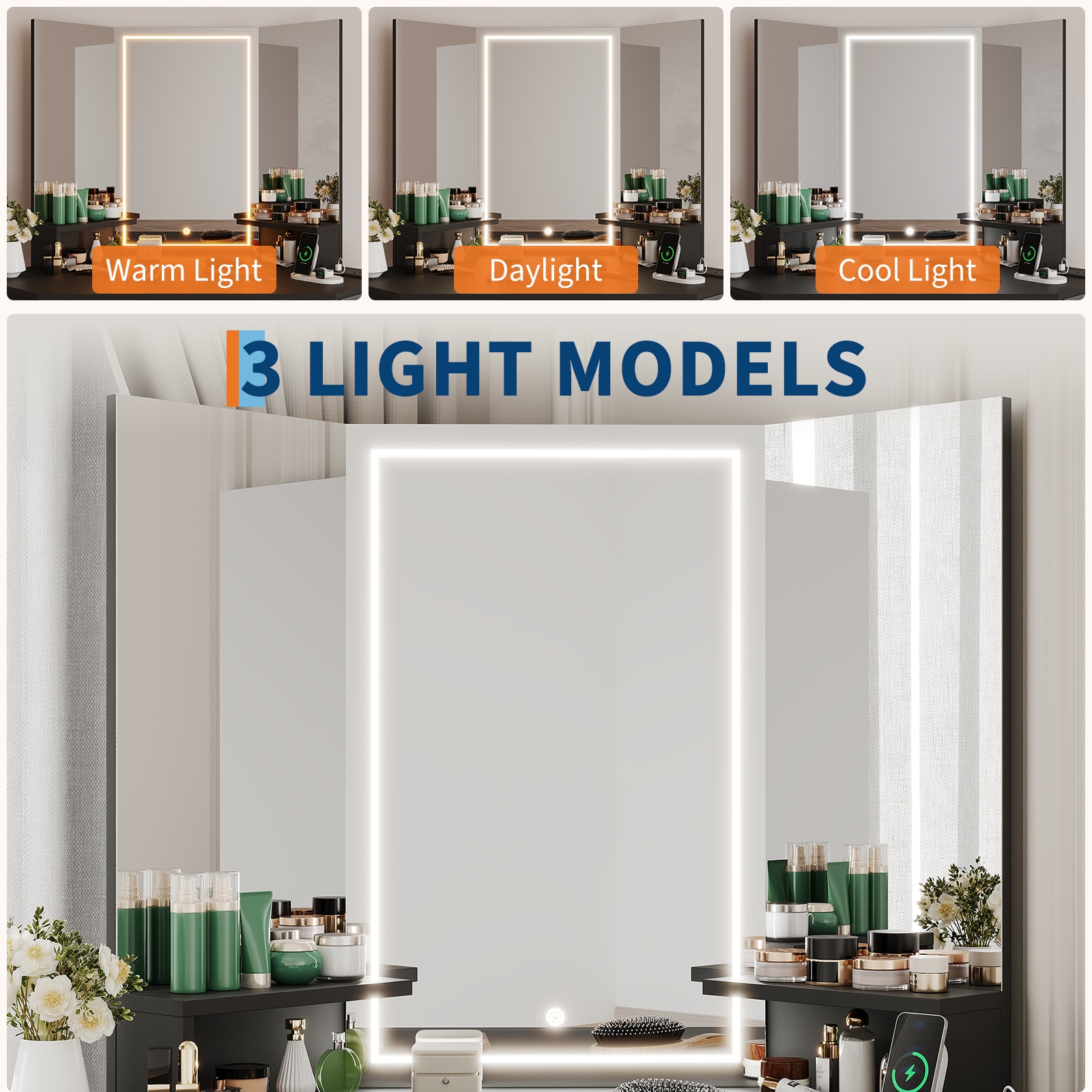 GarveeLife LIVE66-0761 Bedroom-Vanities - View #5