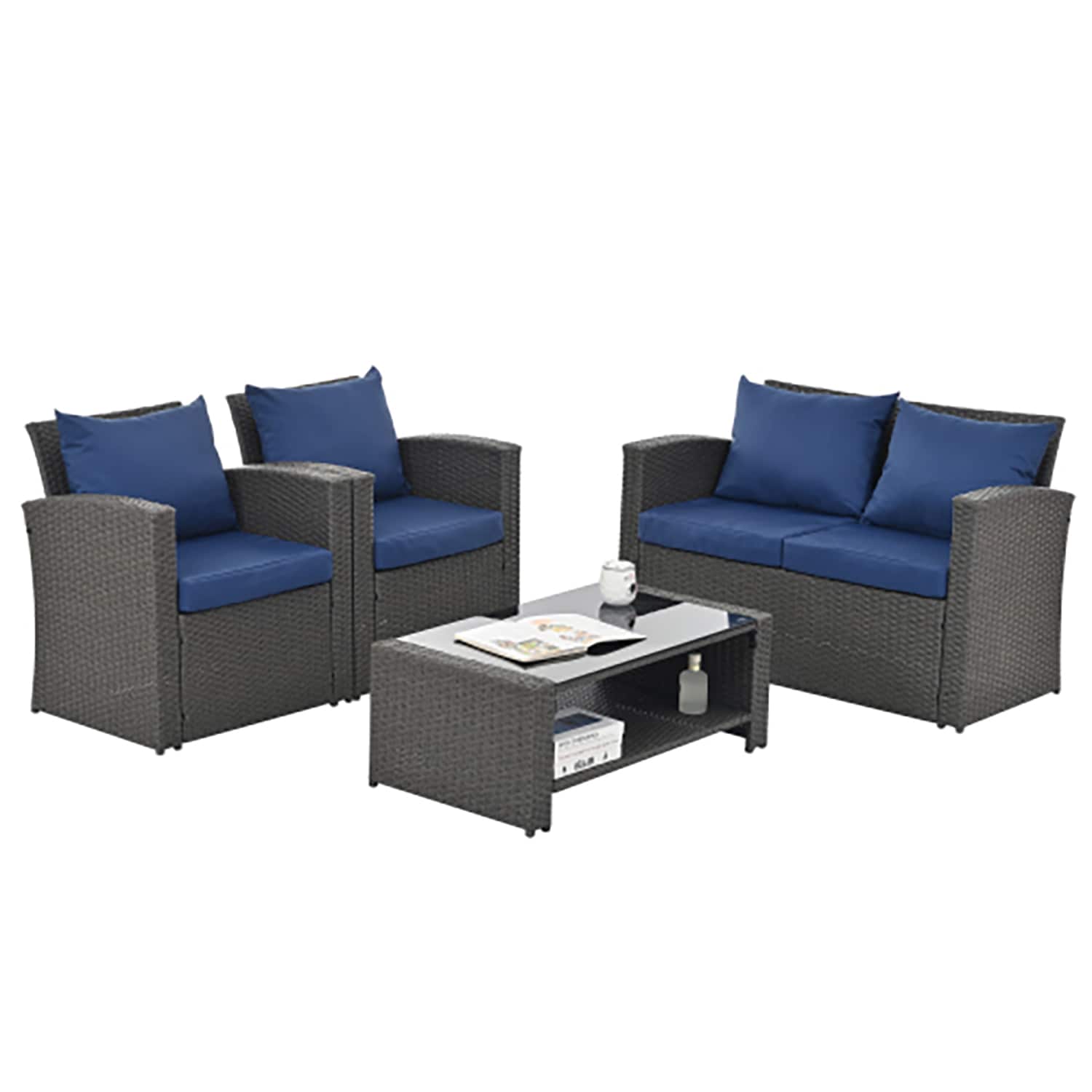 GZMR GM-DH-00007 Patio-Conversation-Sets - View #15