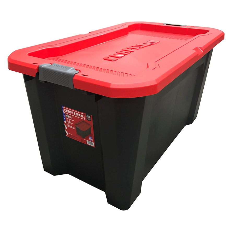 40l High Capacity Heavy Duty Containers Big Plastic Storage Box With Lid -  Buy Garden Tool Storage Box,Garden Storage Box,Heavy Duty Storage Box