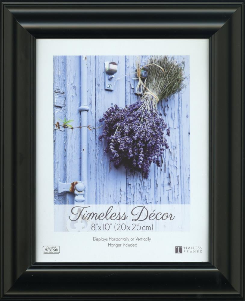 Timeless Frames 78683 Black Plastic Picture Frame (12-in x 16-in)