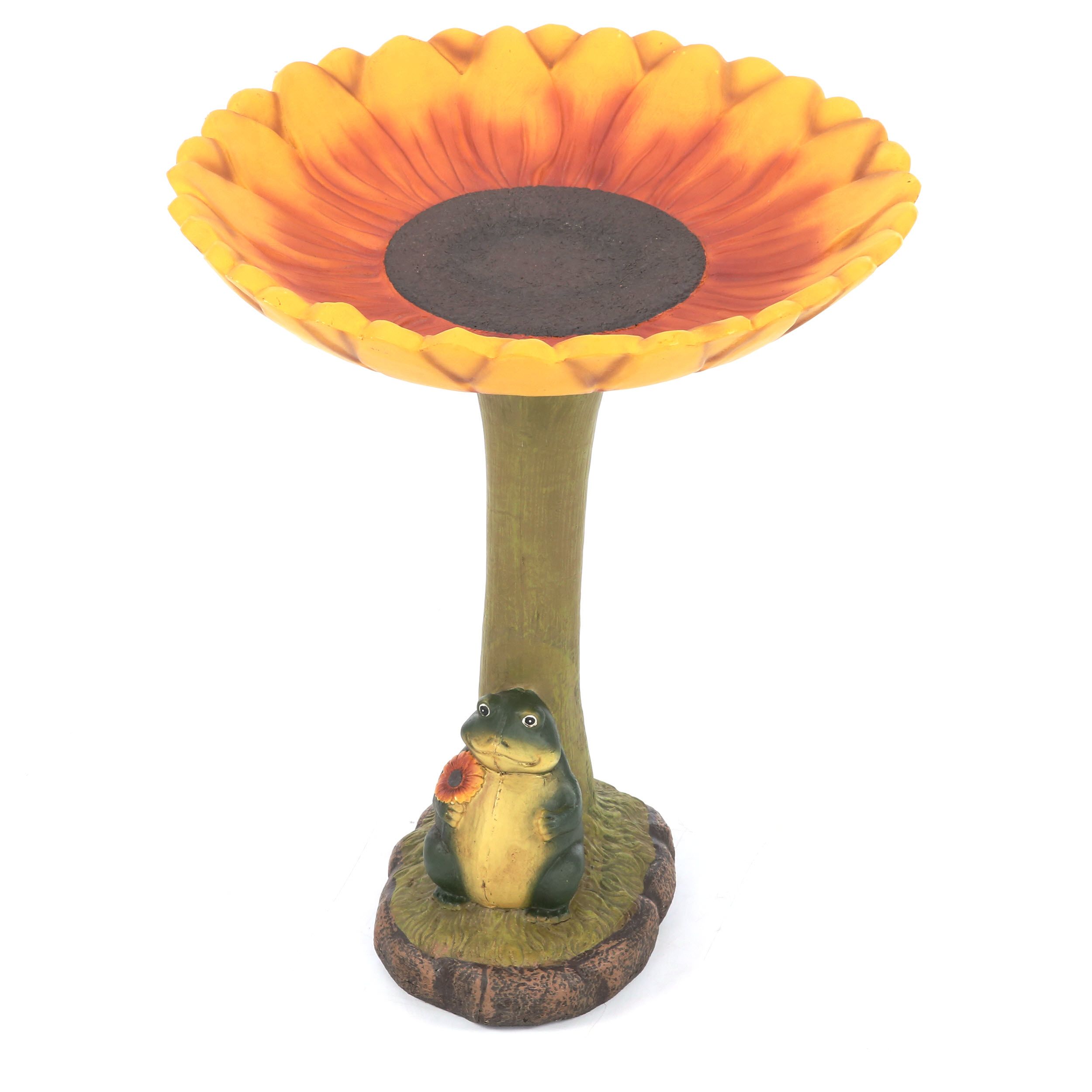 sunflower bird bath lowes