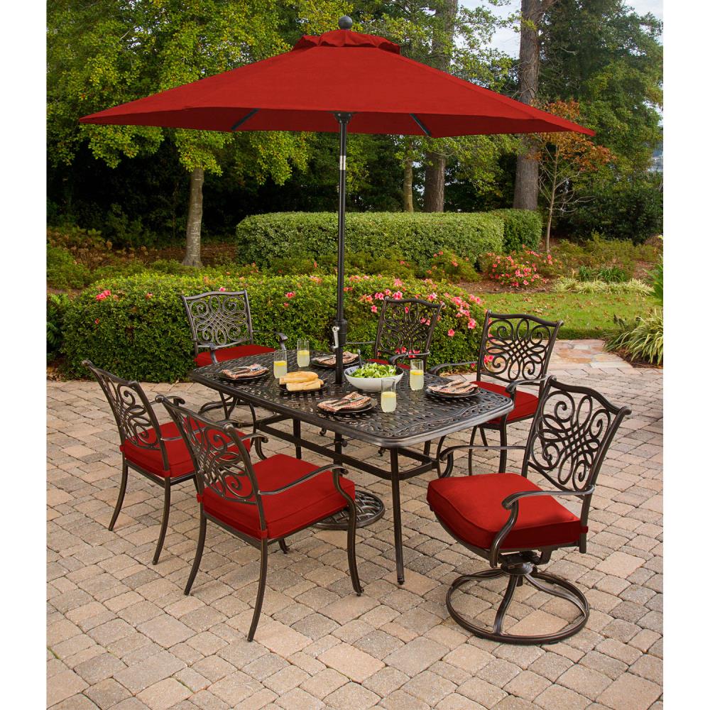 Hanover TRADITIONS7PCSW-SU-R Patio-Dining-Sets - View #10