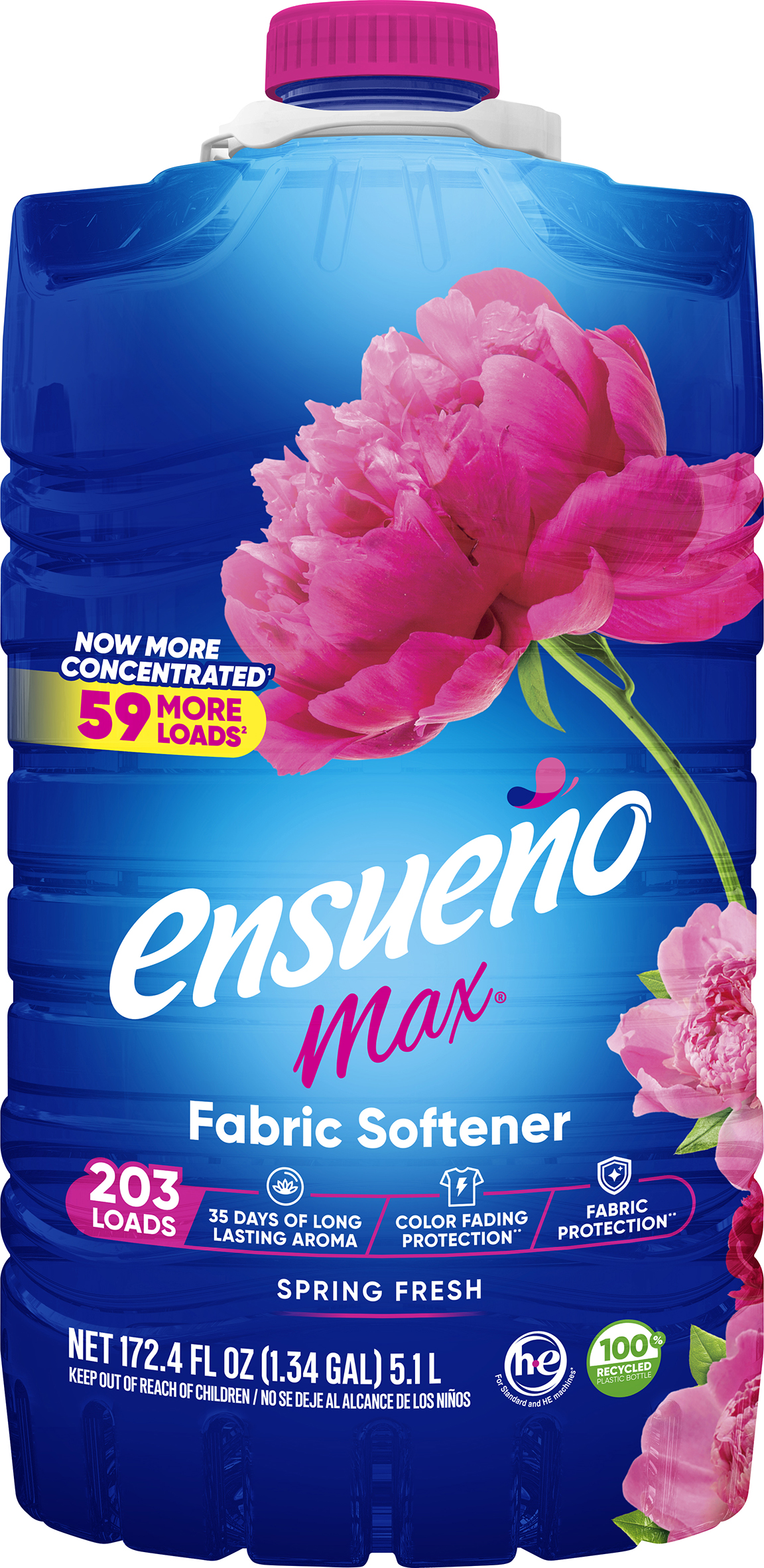 Ensueno 1875 Spring Fresh Fabric Softener Liquid 172 -fl oz