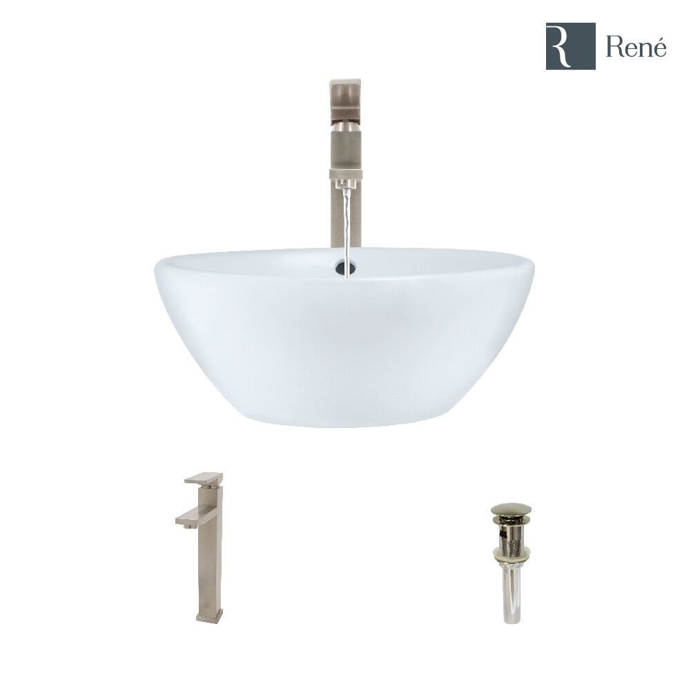Rene R2-5031-W-R9-7003-BN Bath-Sink - View #2