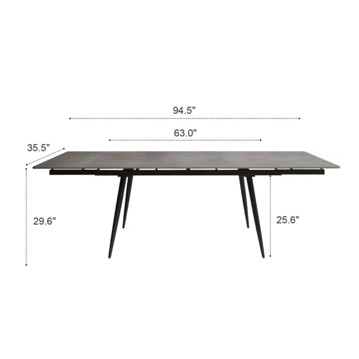 Oizaye DB-ORX-DT-2304SG Dining-Tables - View #7